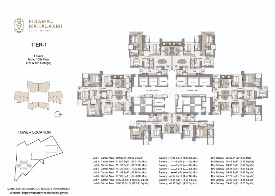 Piramal Mahalaxmi Floor plan 3