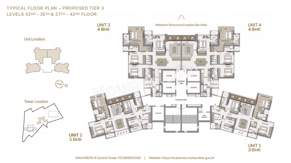 Piramal Mahalaxmi Floor plan 4