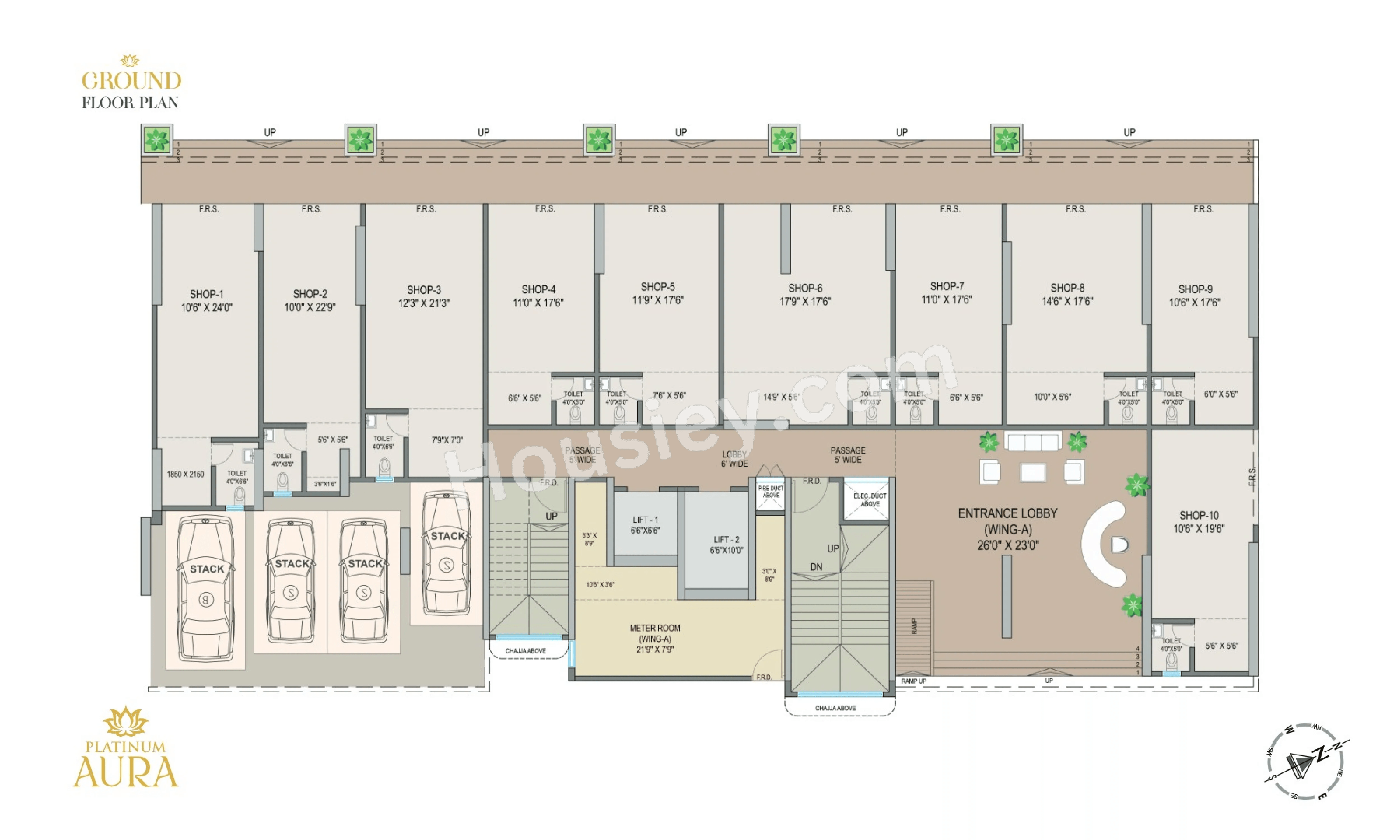 Platinum Aura Floor plan 2