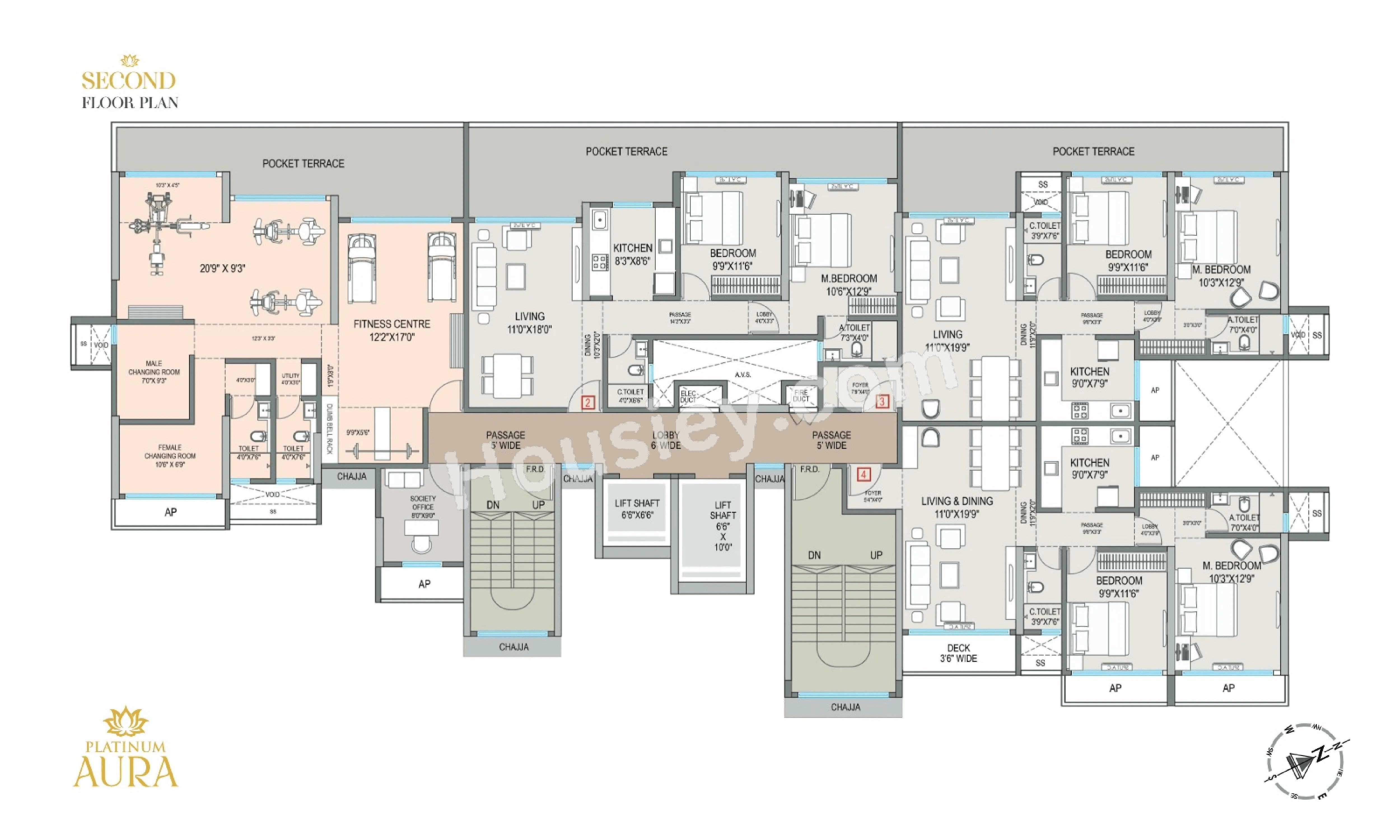 Platinum Aura Floor plan 1
