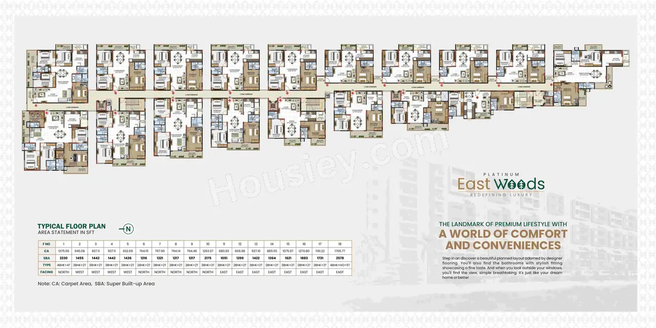 Platinum East Woods Floor Plan