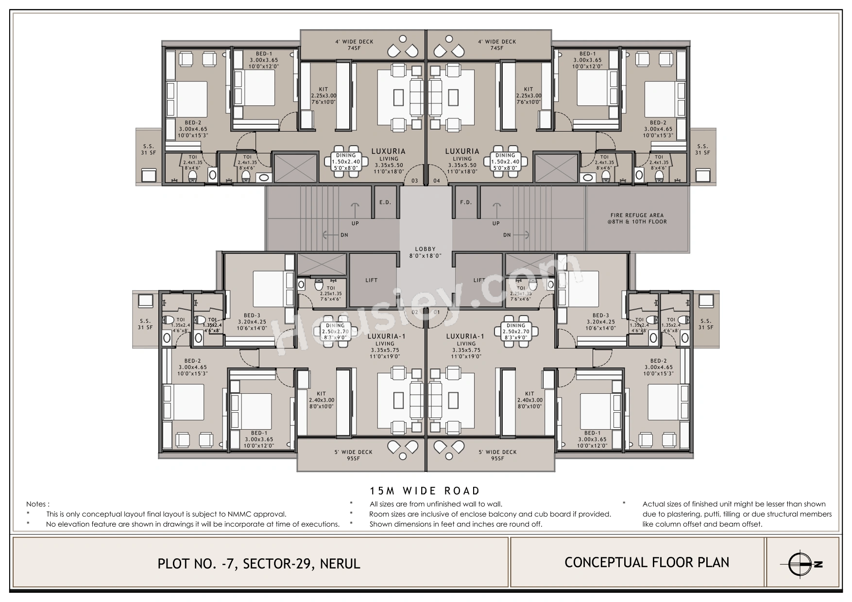 Platinum Elysium Floor plan 1
