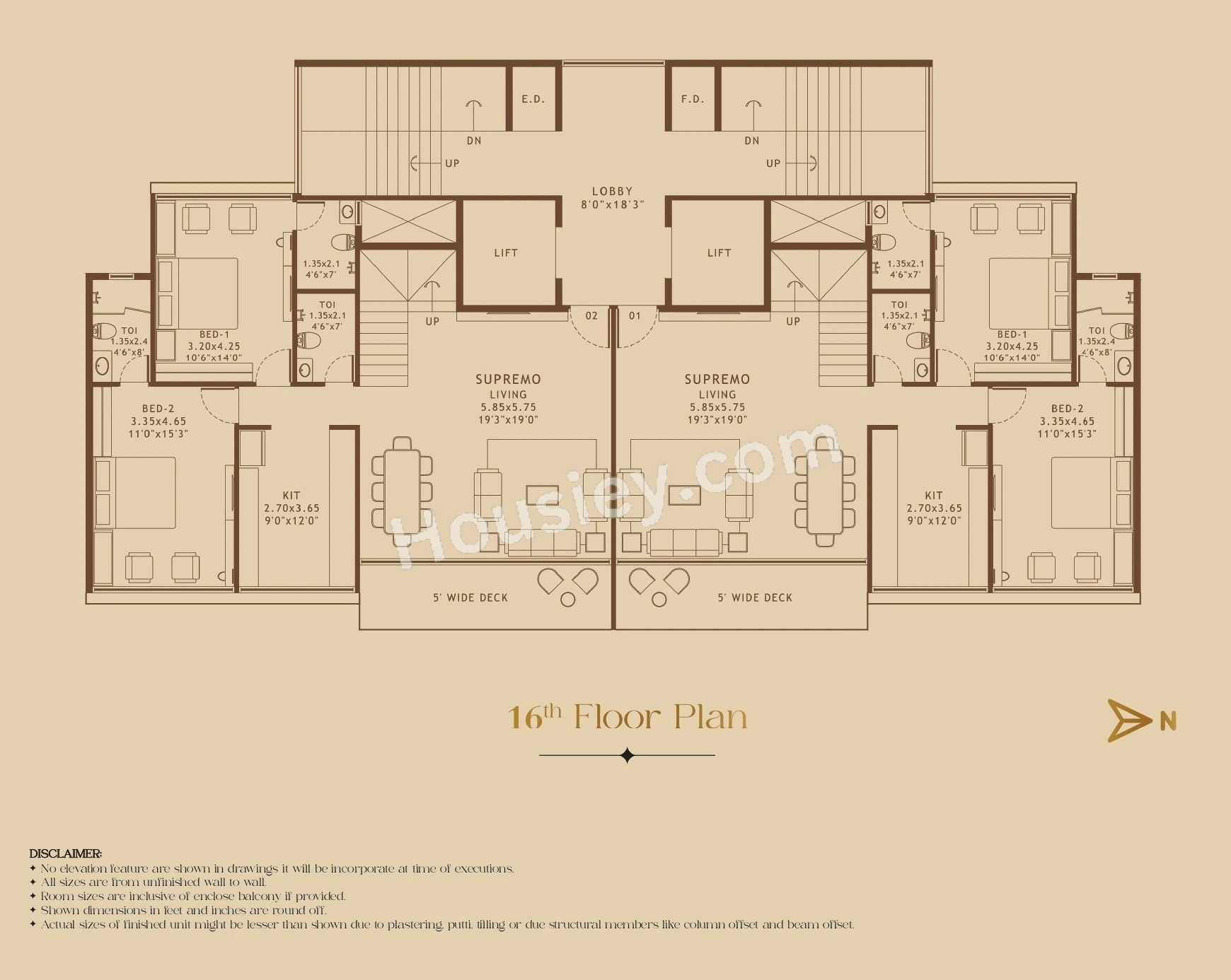 Platinum Elysium Floor plan 4