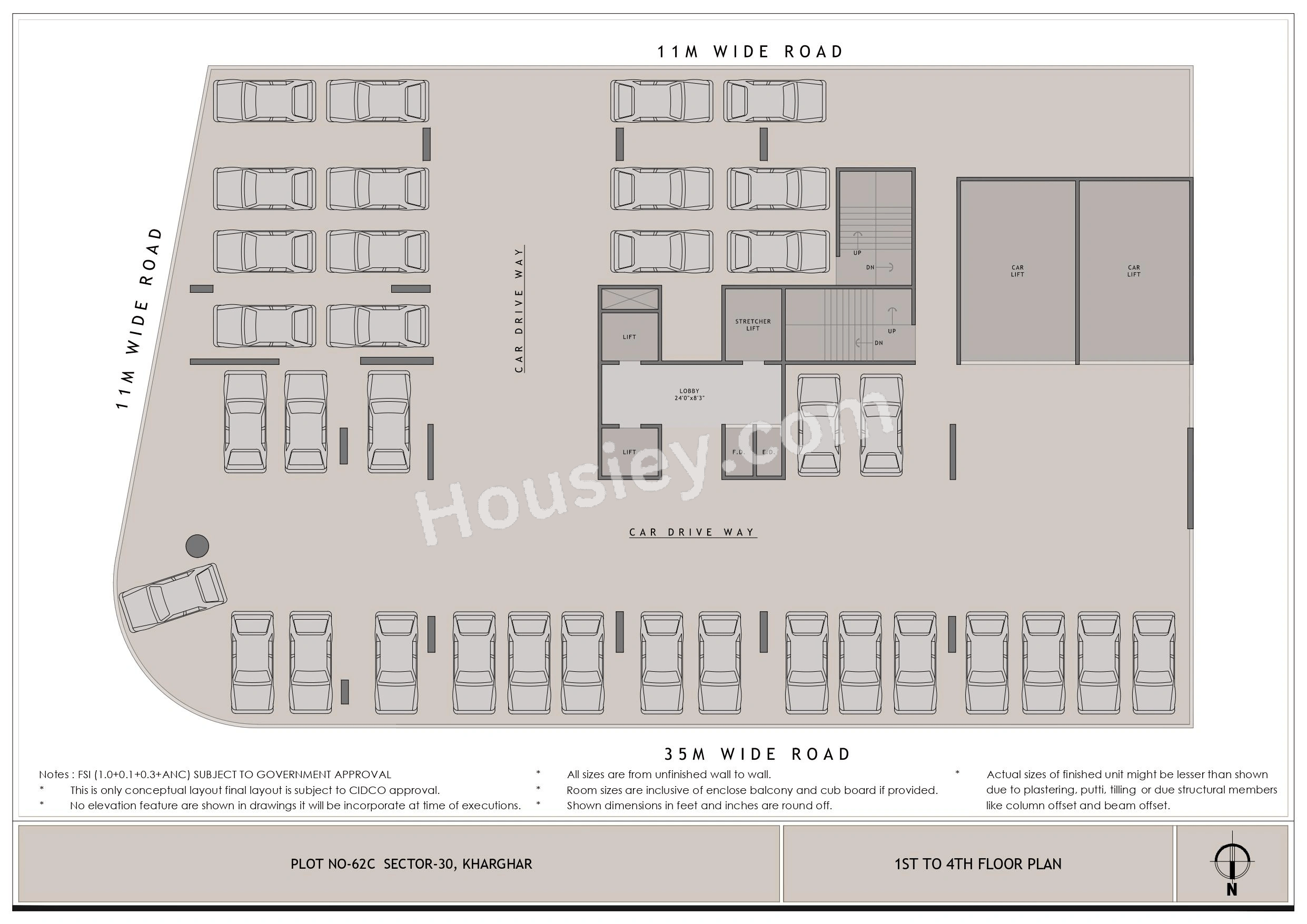 Platinum Parksyde Floor plan 1