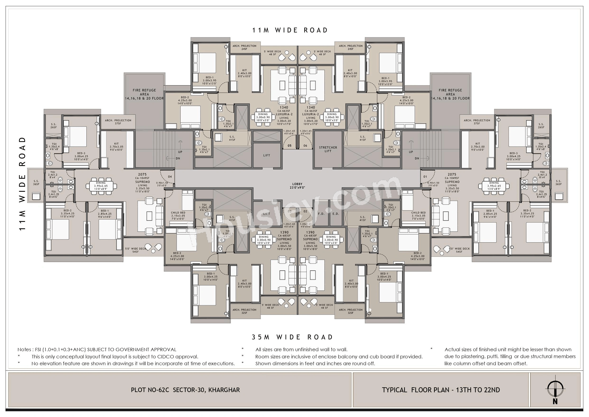 Platinum Parksyde Floor plan 6