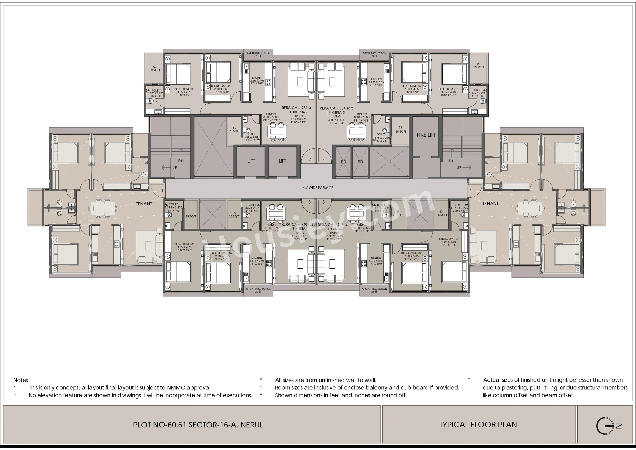 Platinum Sicily Floor plan 2