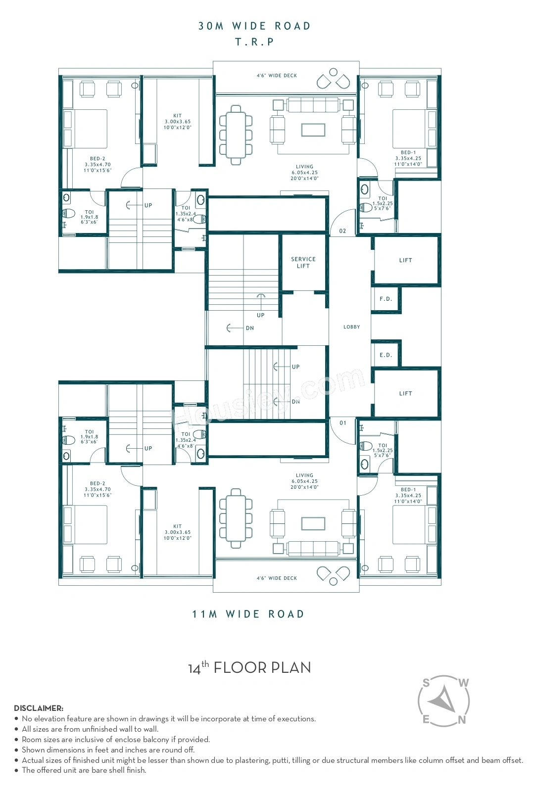 Platinum Westwoods Floor plan 1