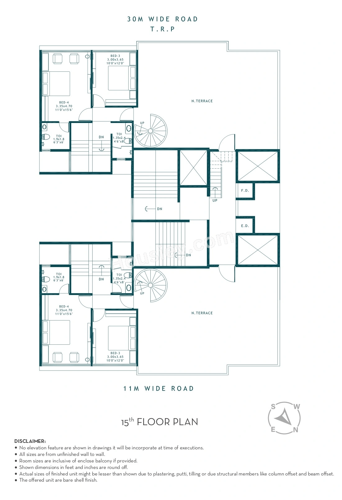 Platinum Westwoods Floor plan 2