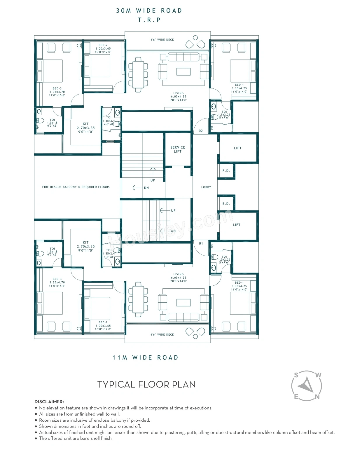 Platinum Westwoods Floor plan 3