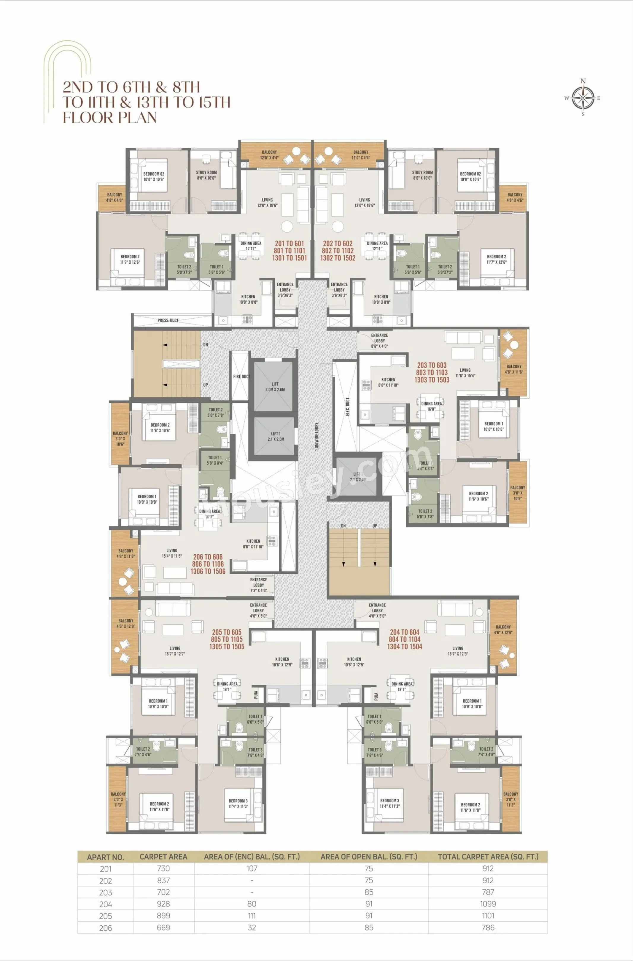 Pragati Alpine 21 Floor plan 2