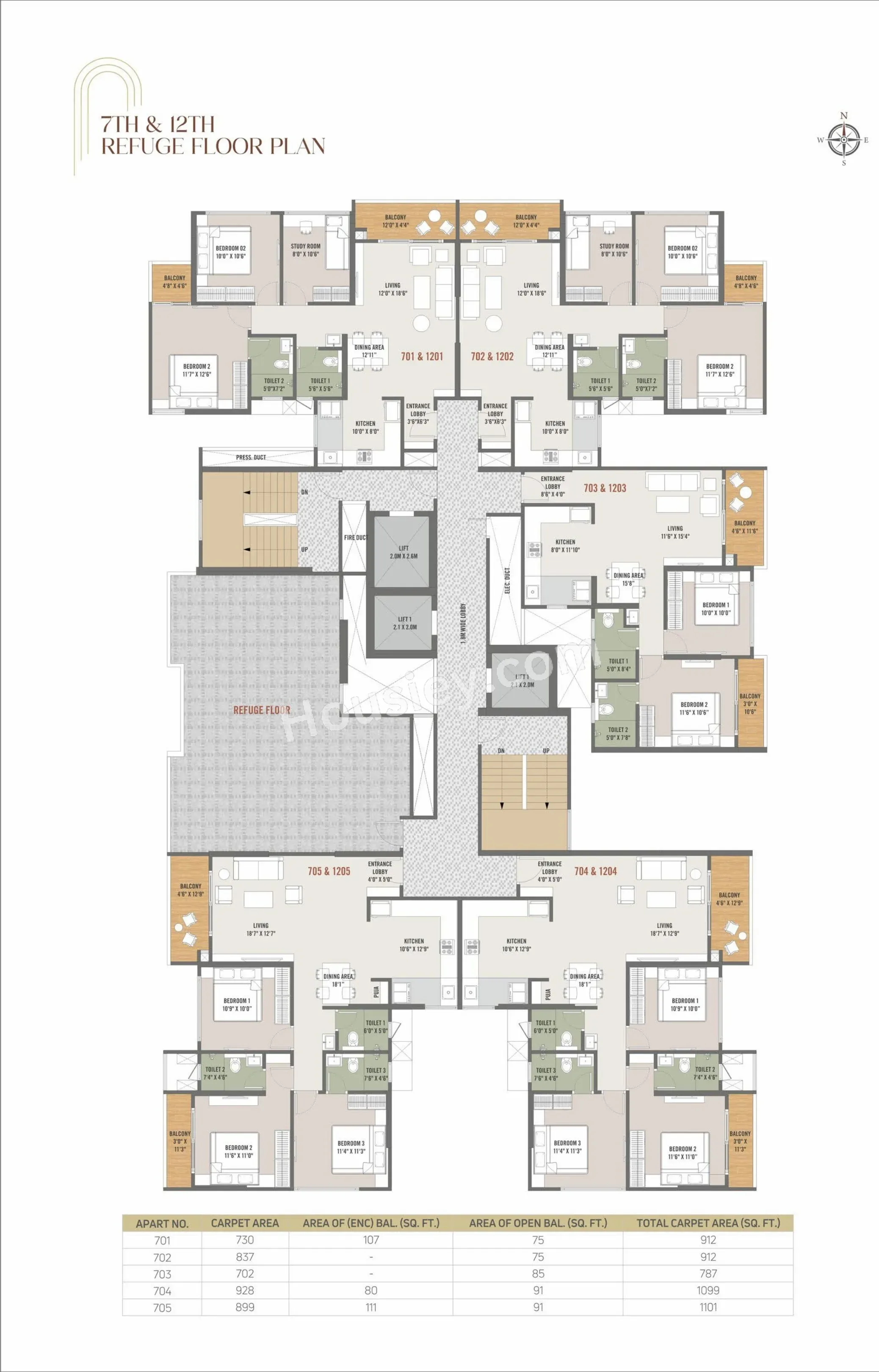Pragati Alpine 21 Floor plan 3