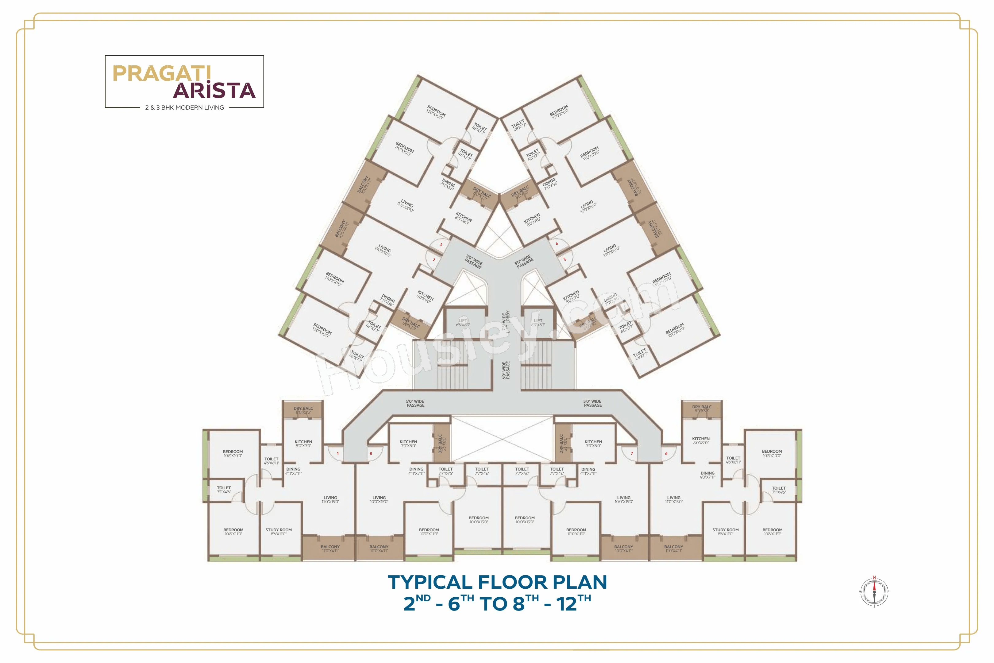 Pragati Arista Floor plan 3