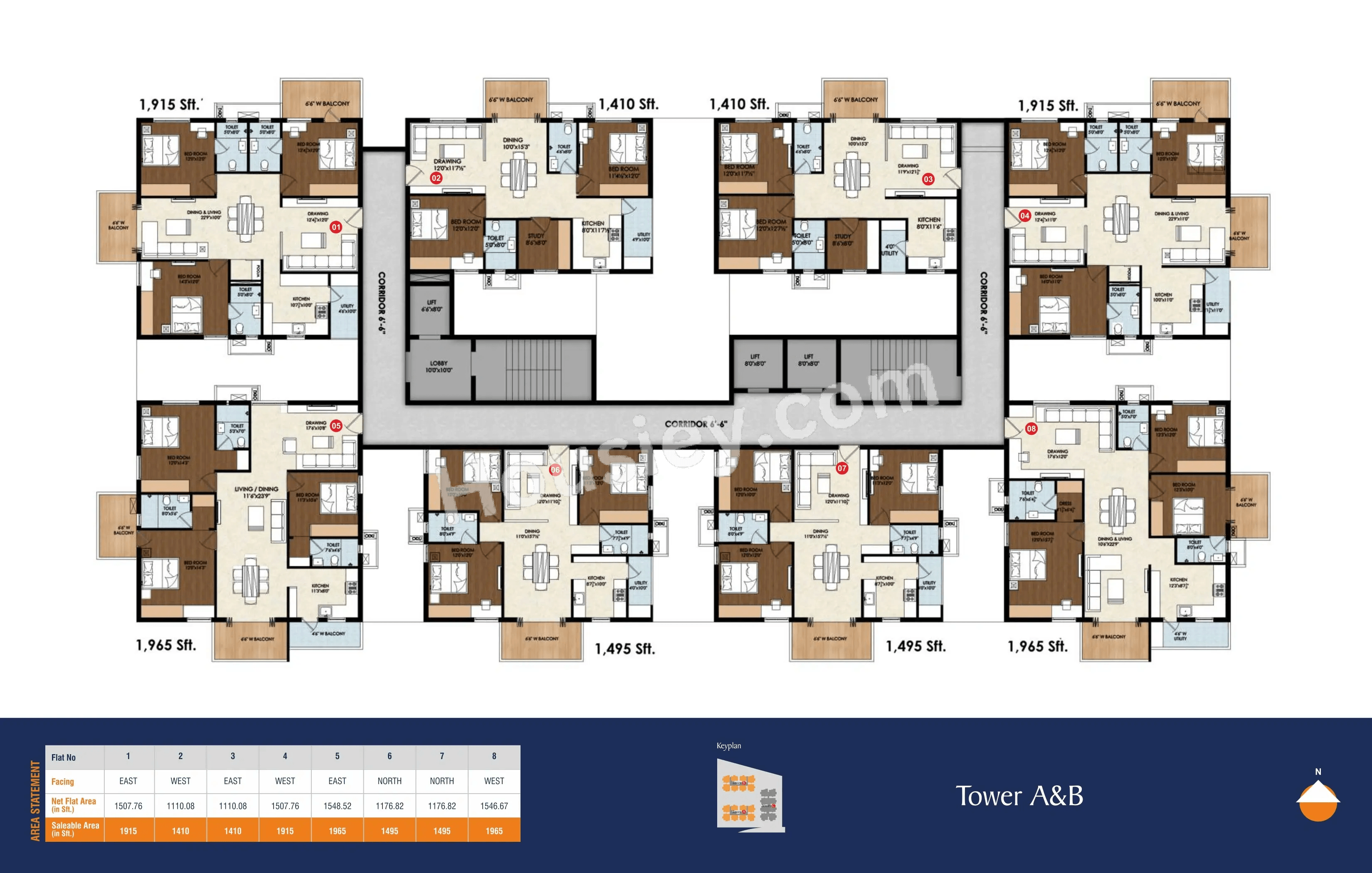Pranathi Kiara Floor plan 1