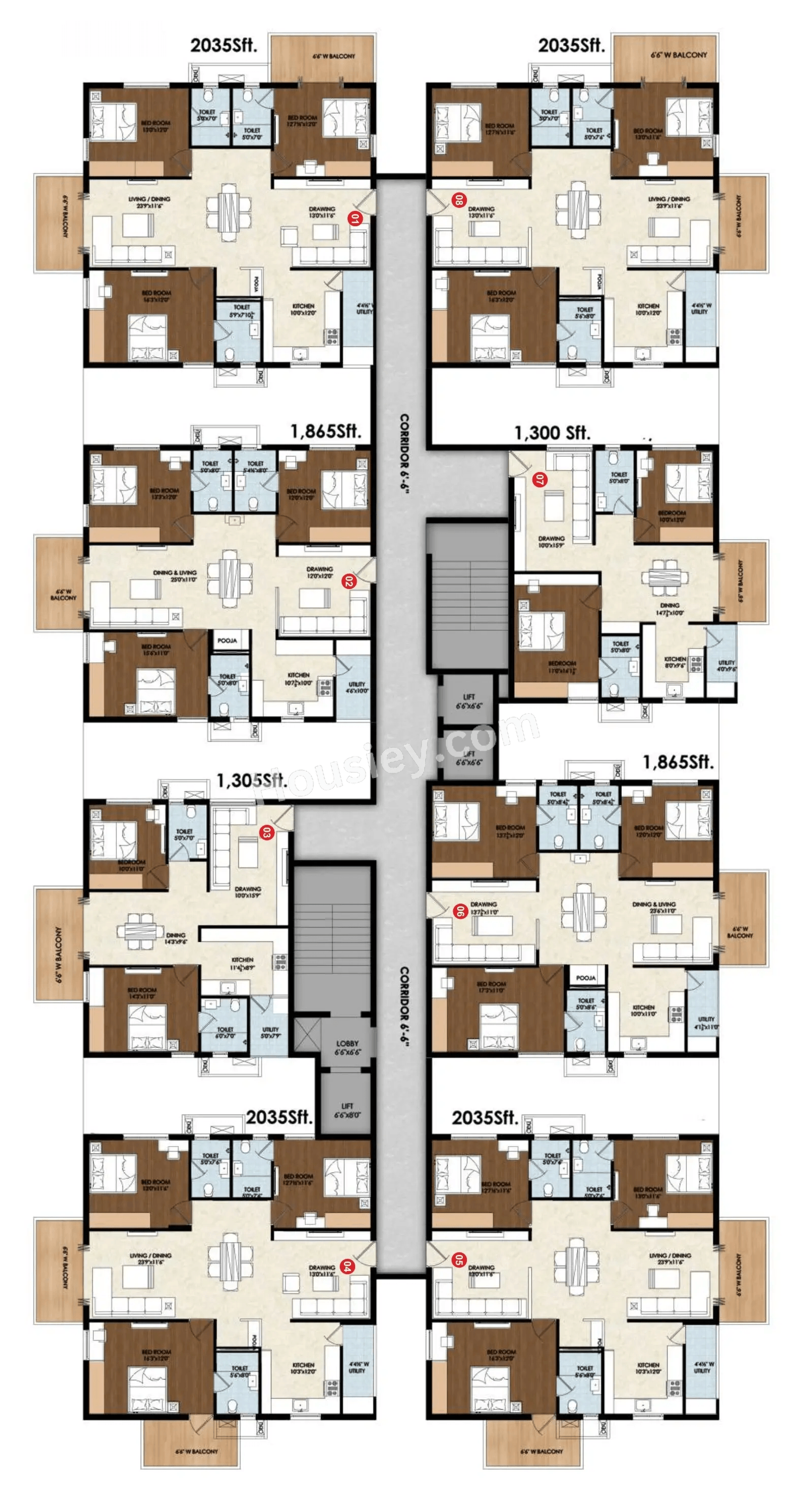 Pranathi Kiara Floor plan 2