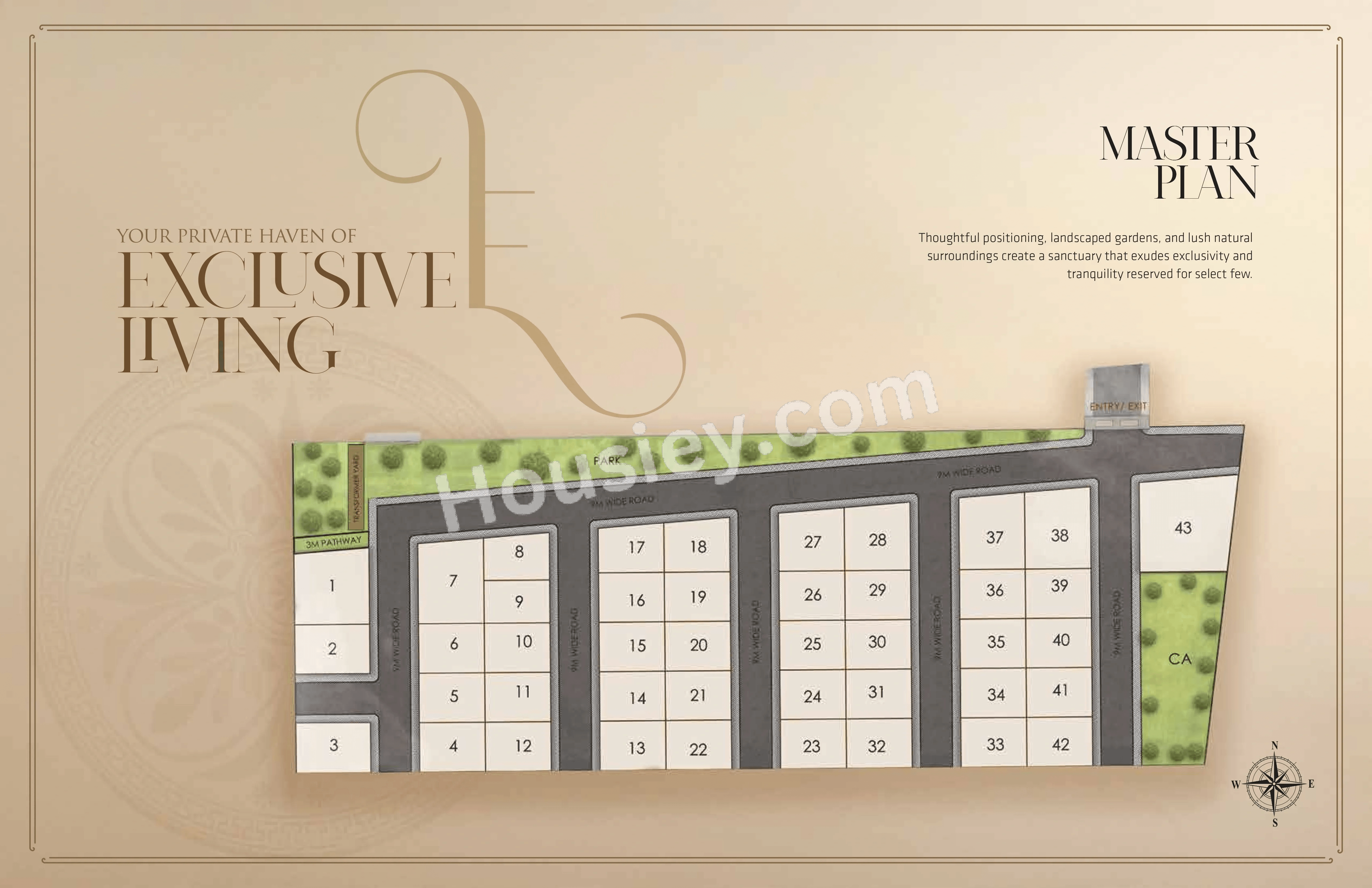 Preeti Aarna Ville Master Plan