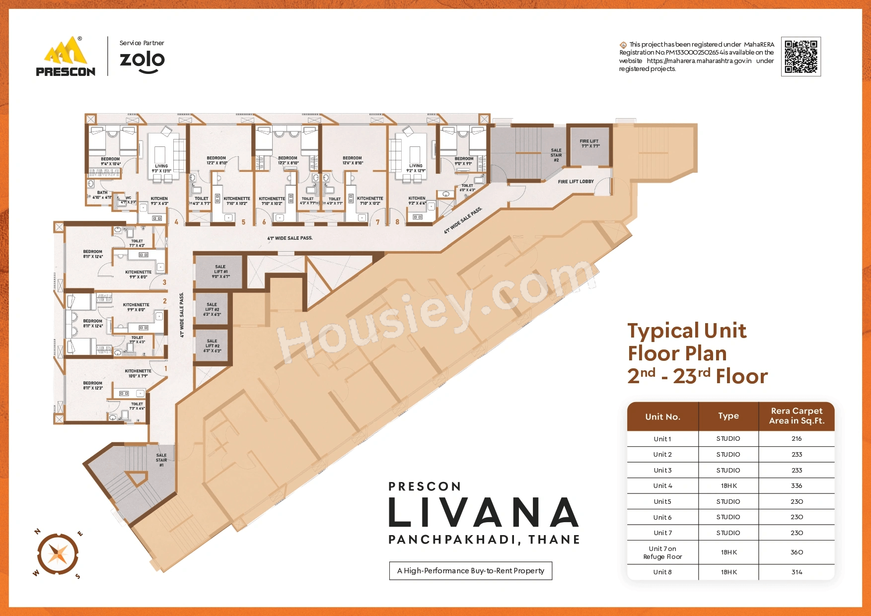 Prescon Livana Floor plan 2