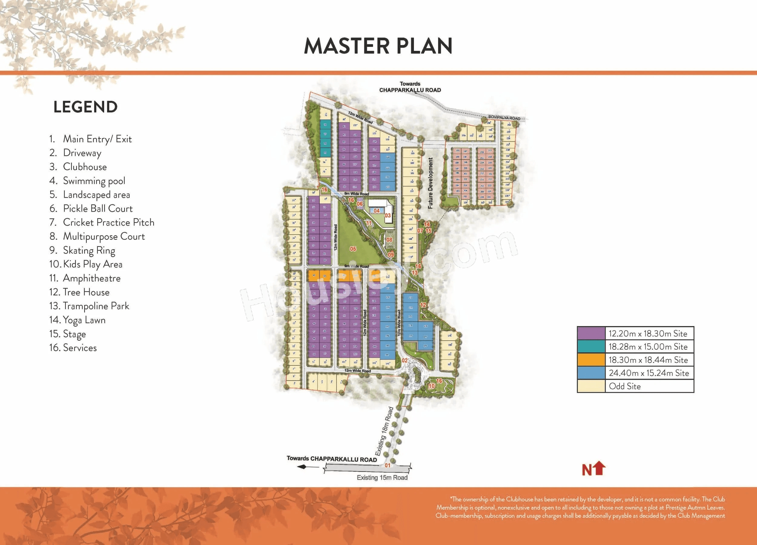 Prestige Autumn Leaves Floor Plan