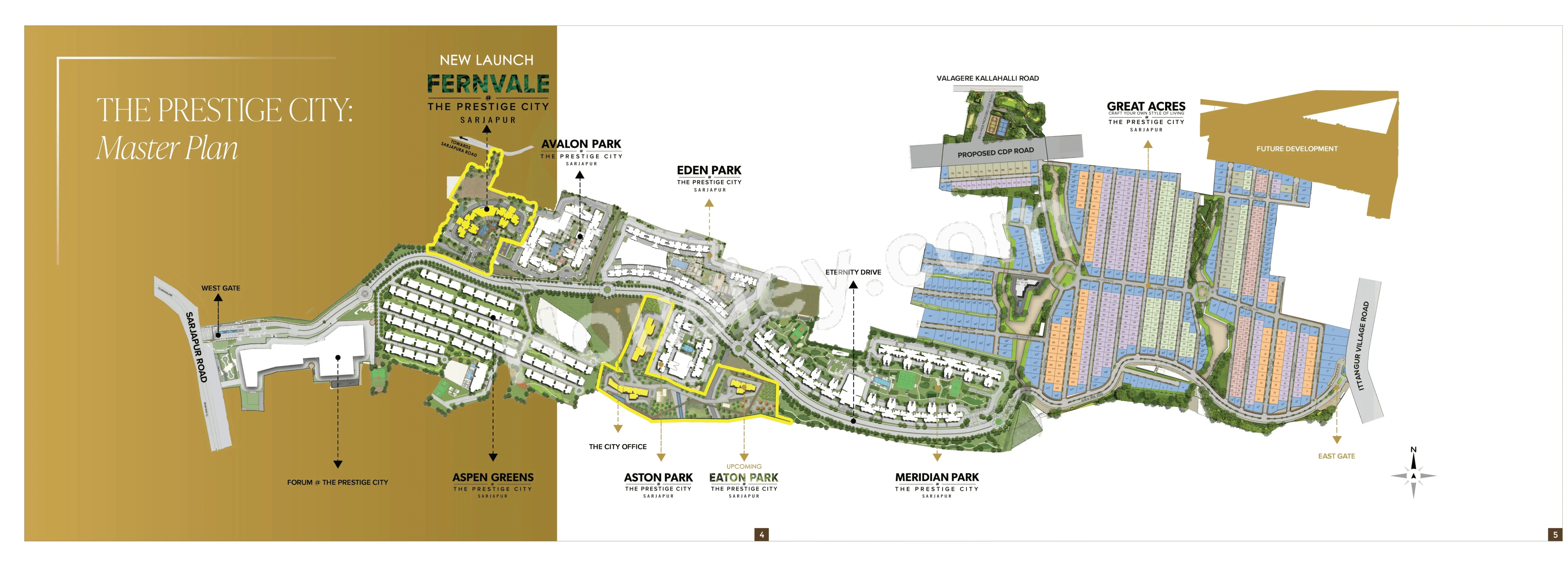 Prestige Eaton Park Floor plan 1