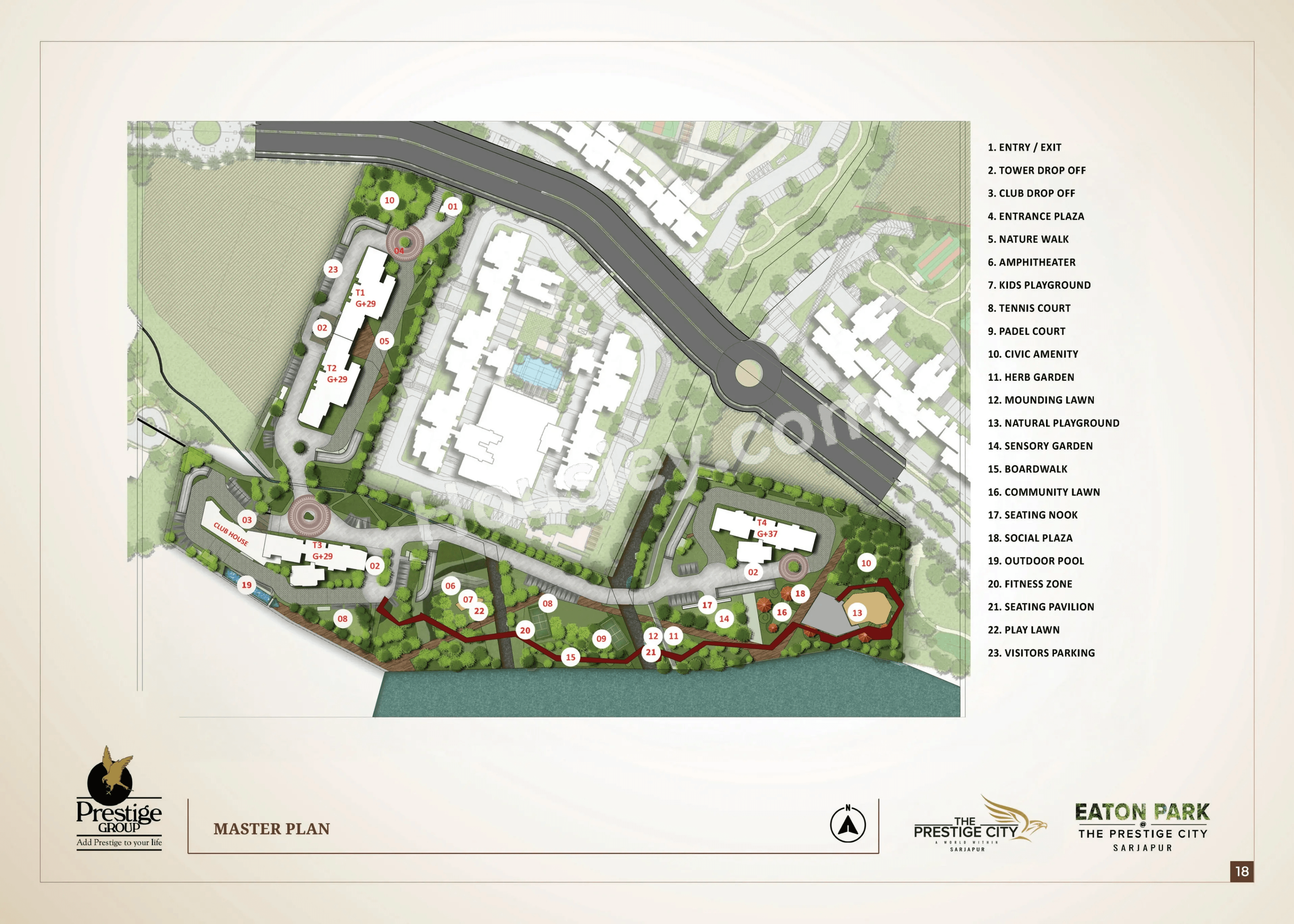 Prestige Ethan Floor plan 1