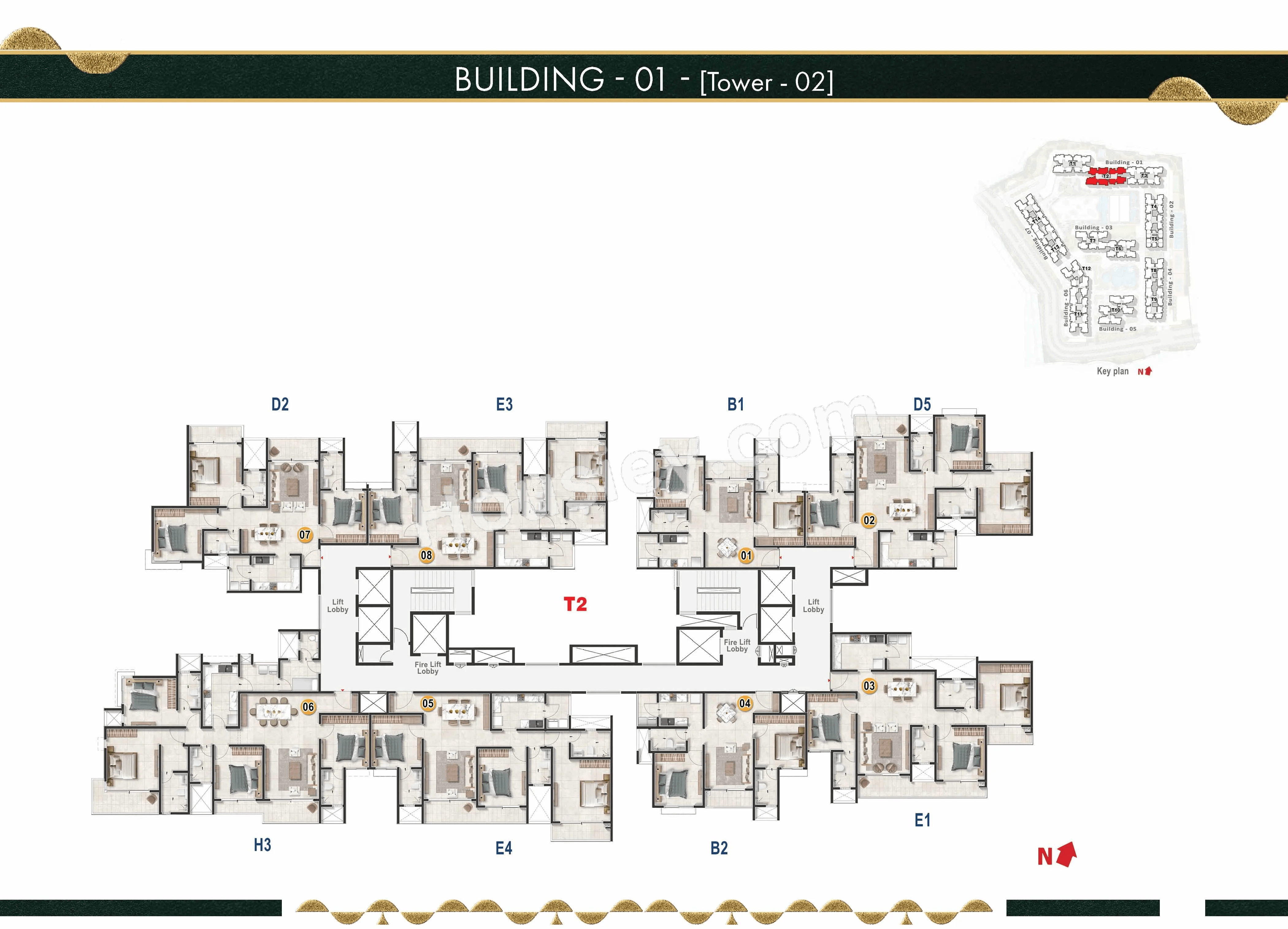 Prestige Evergreen Park Floor plan 2
