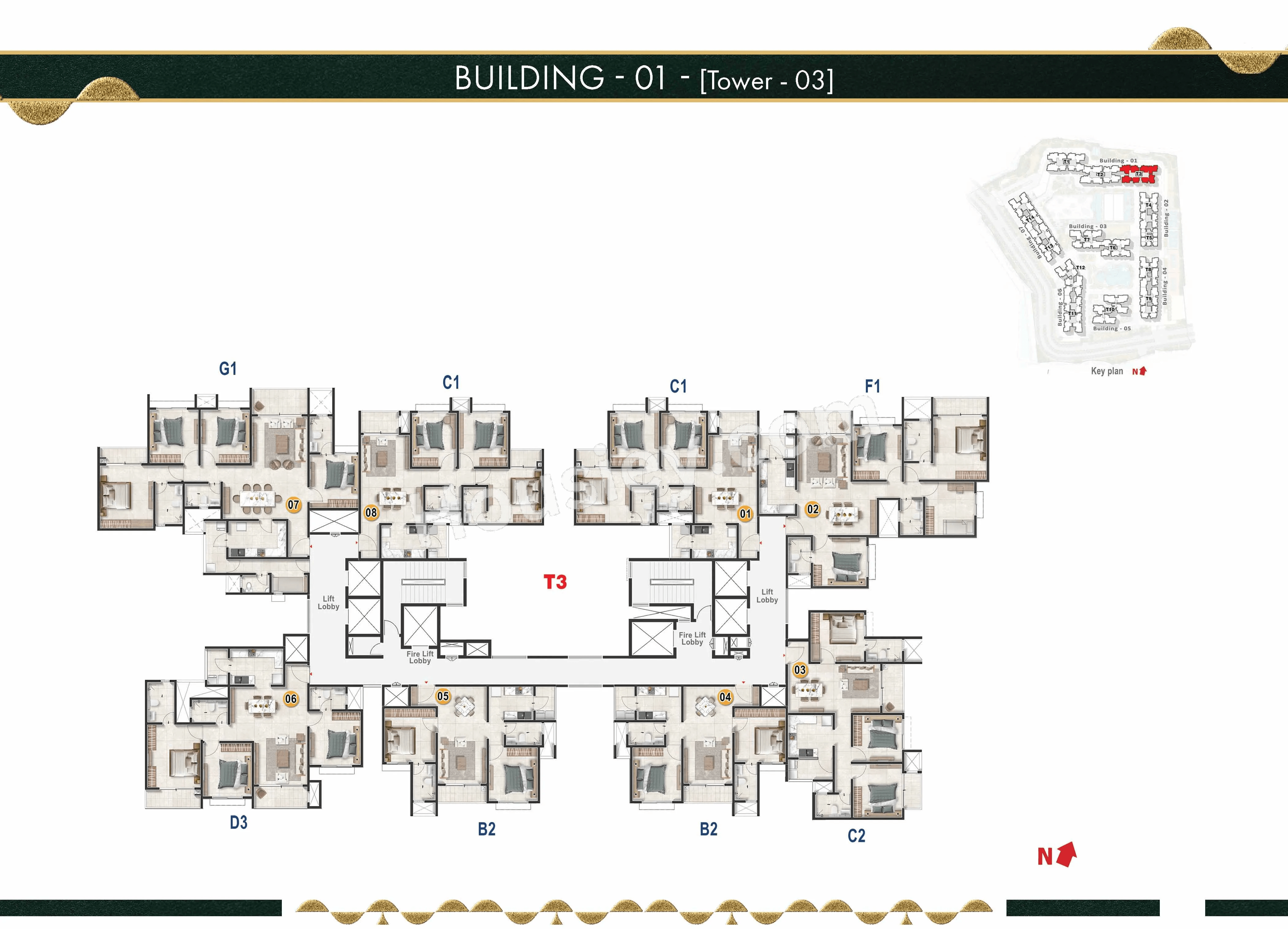 Prestige Evergreen Park Floor plan 3