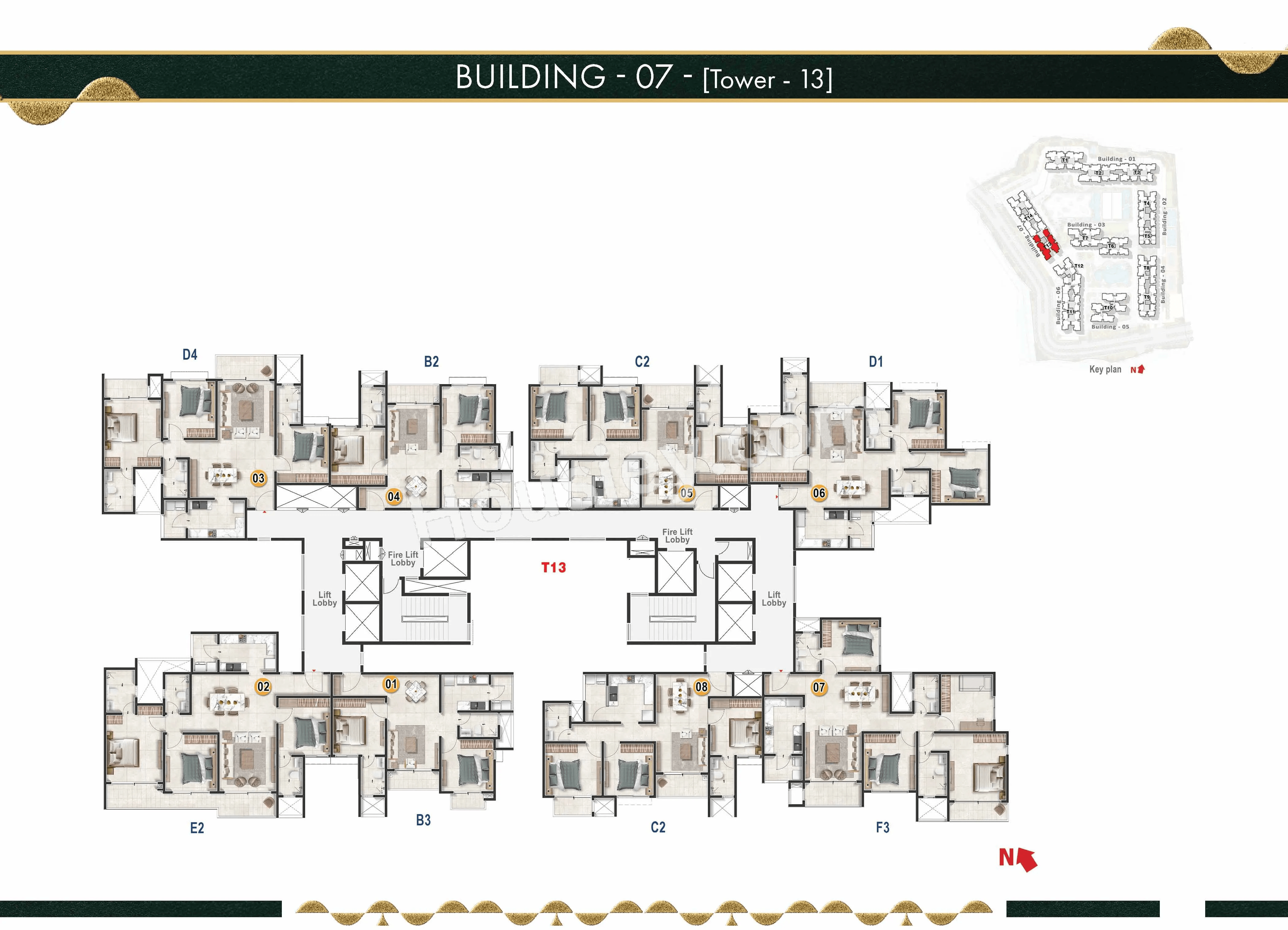 Prestige Evergreen Park Floor plan 13