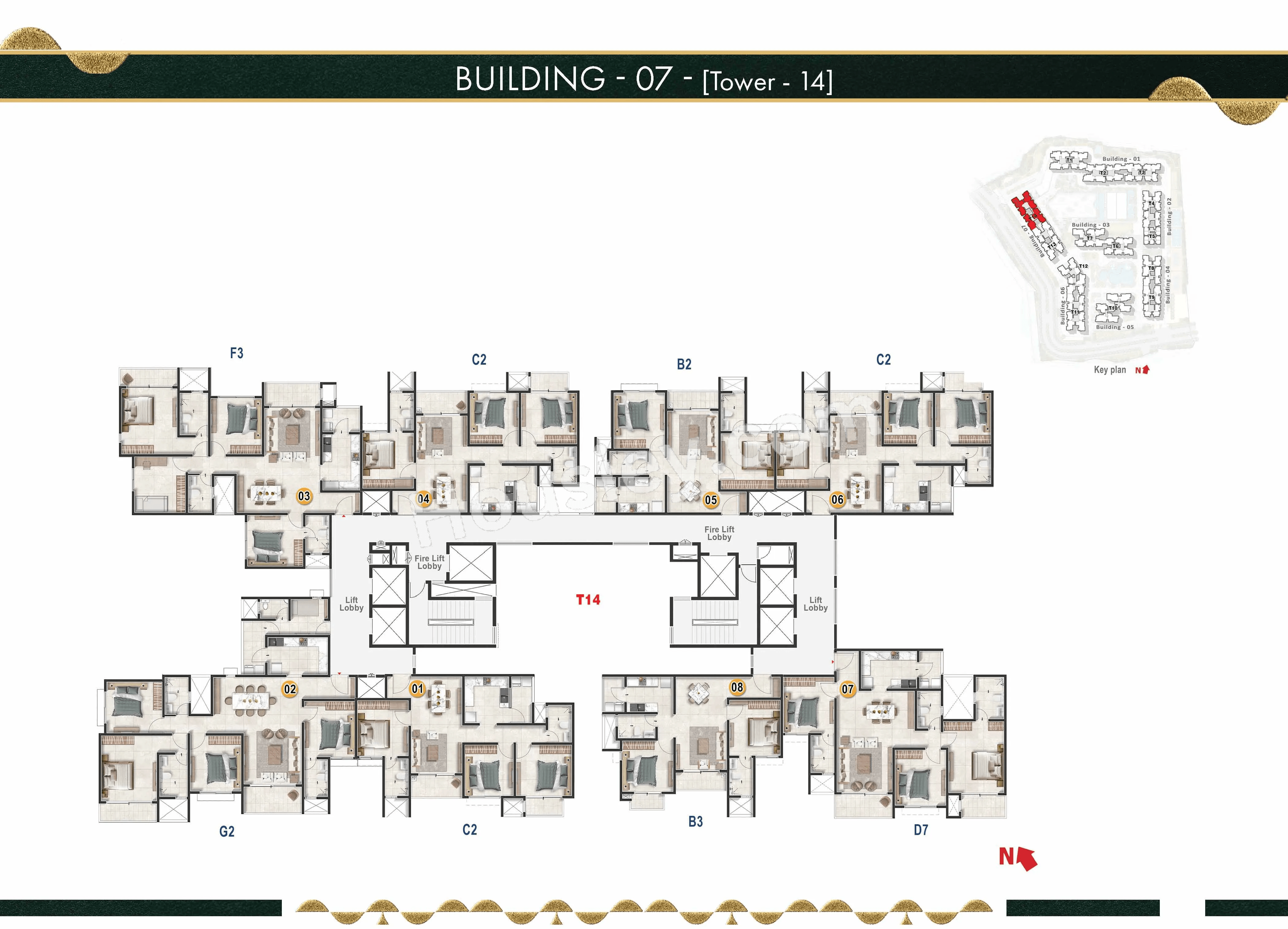 Prestige Evergreen Park Floor plan 14