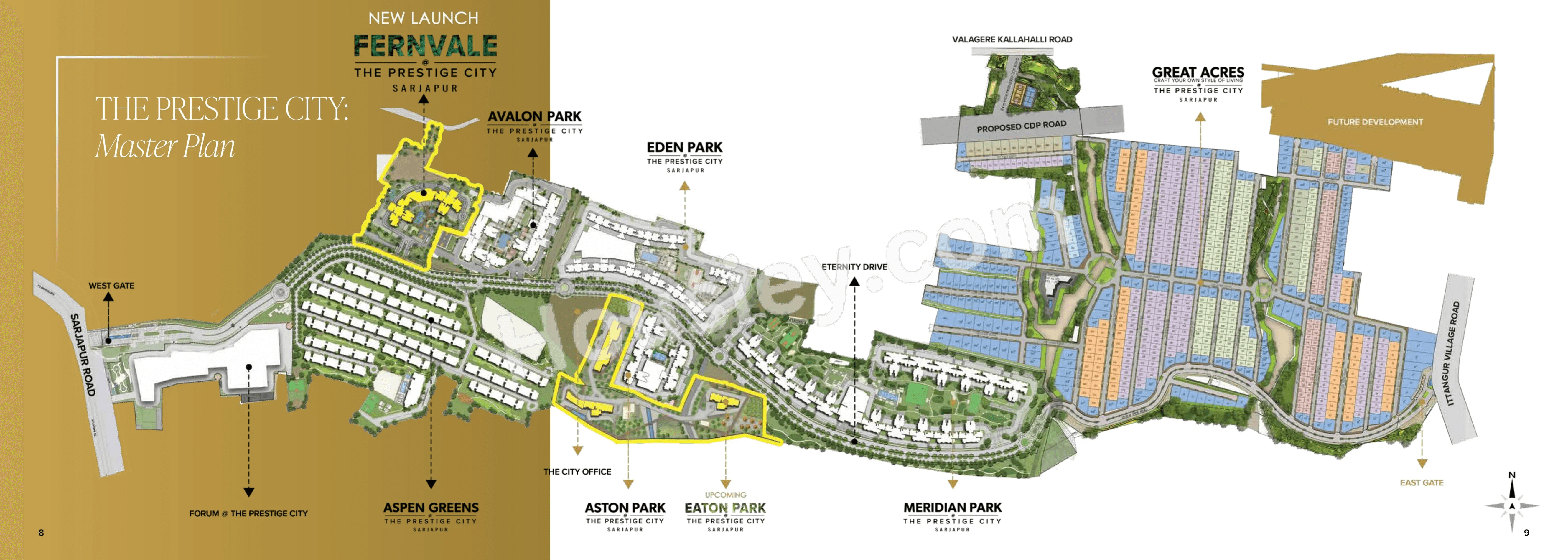 Prestige Fernleaf Floor plan 1