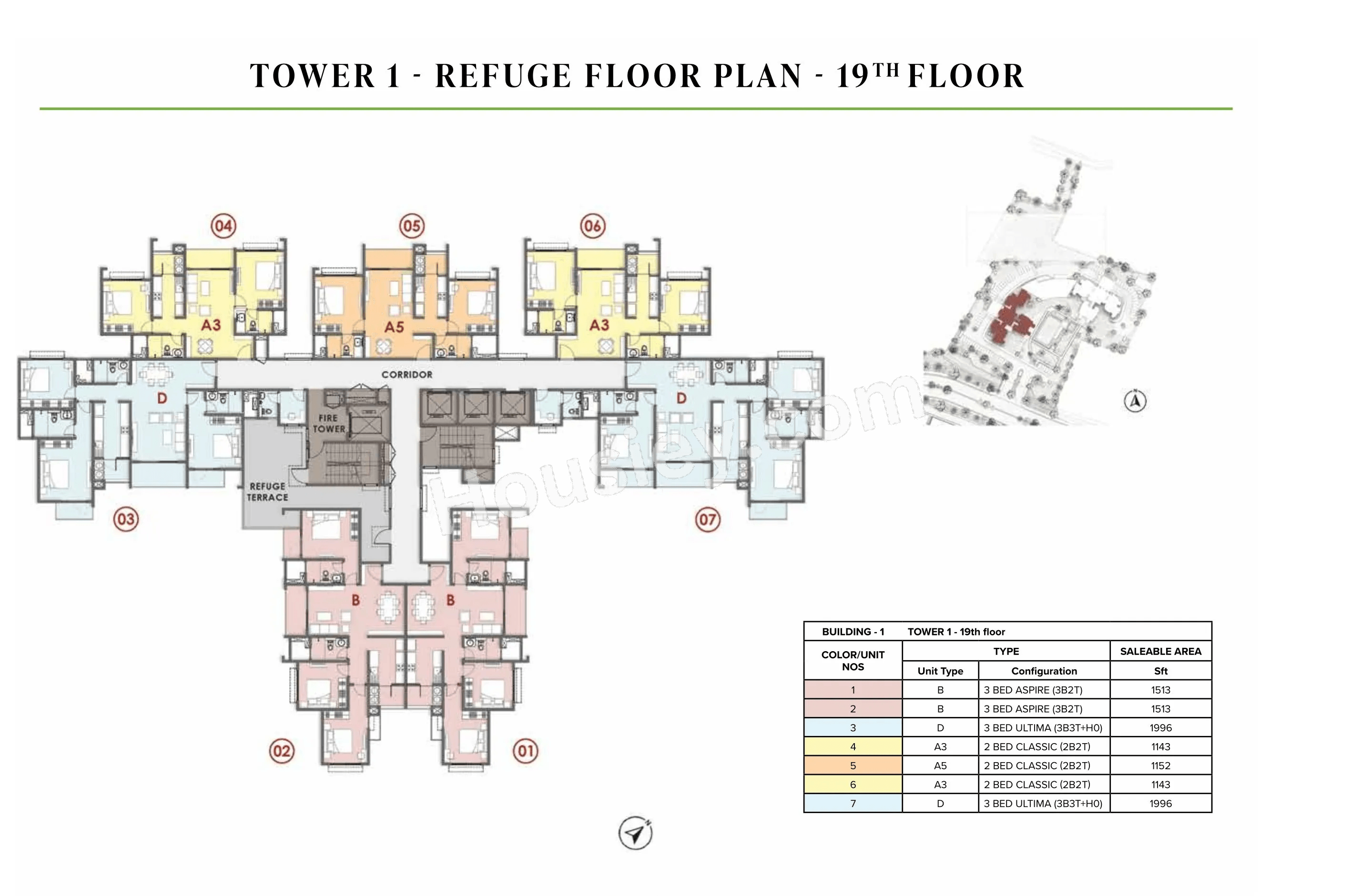Prestige Fernleaf Floor plan 2