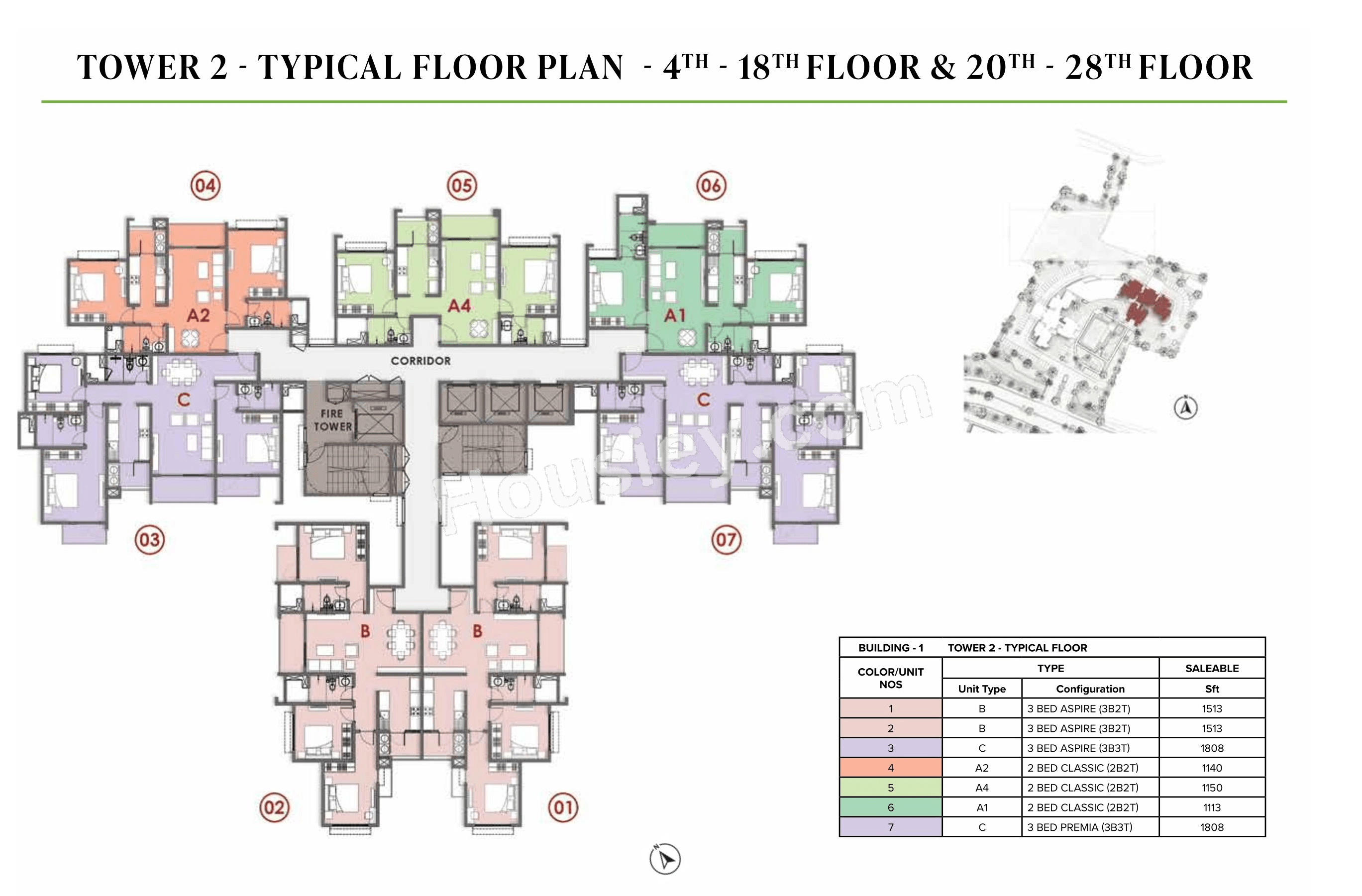 Prestige Fernleaf Floor plan 6