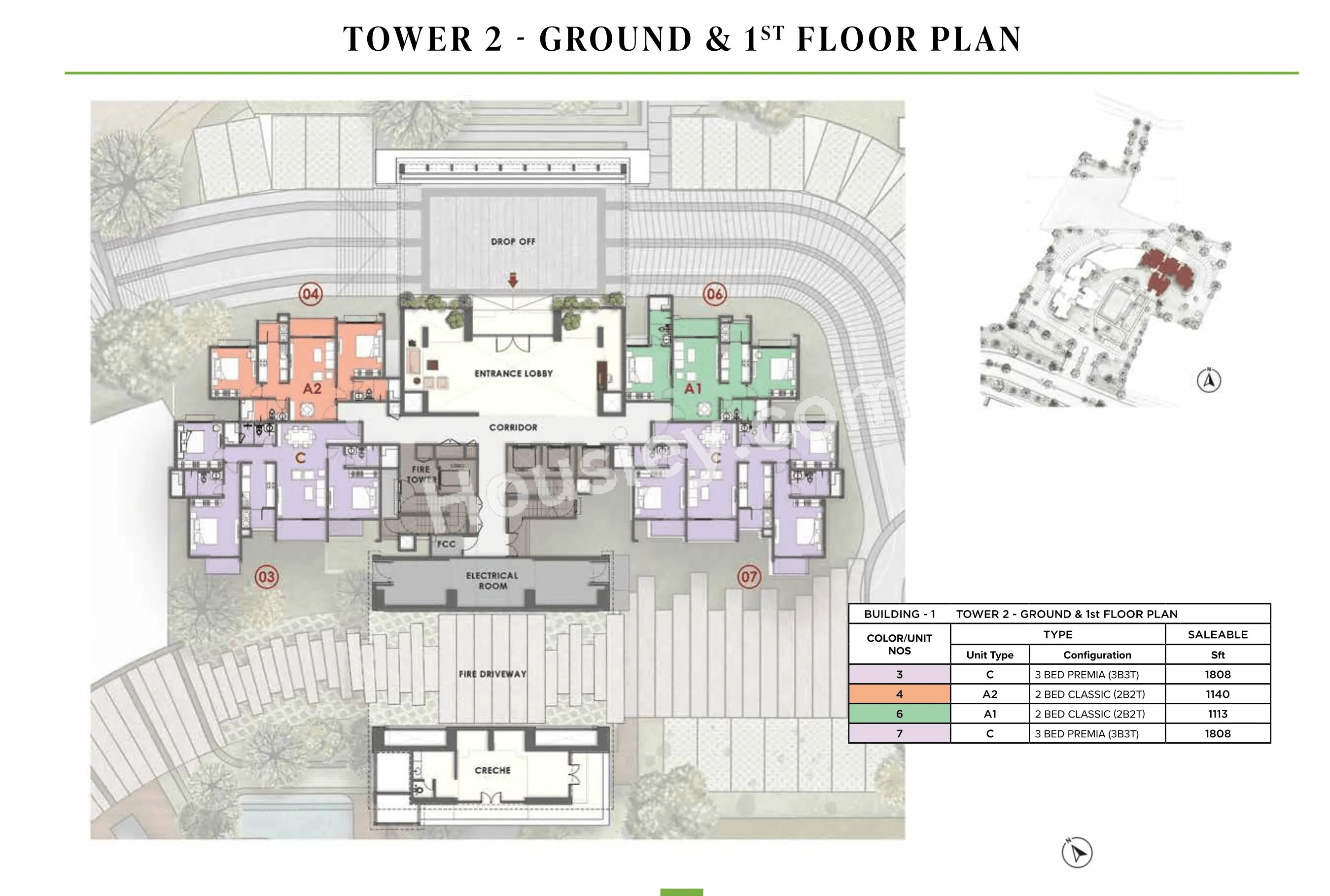 Prestige Fernvale Floor plan 4