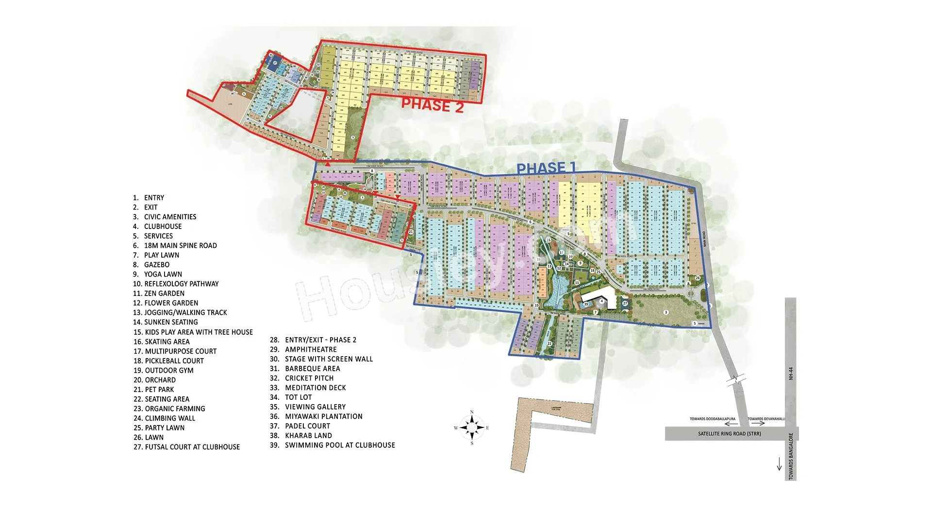 Prestige Gardenia Estates Floor plan 1