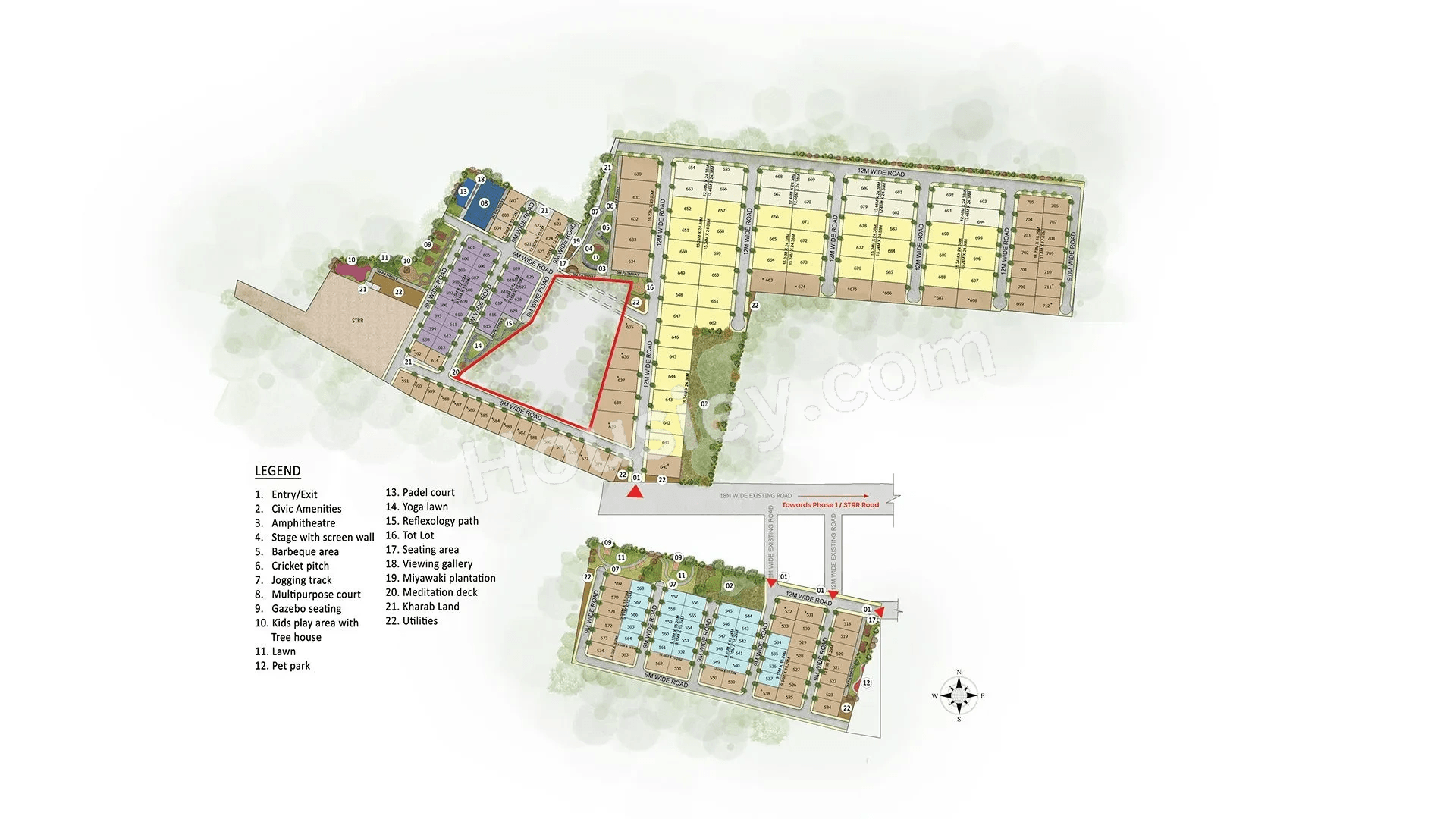 Prestige Gardenia Estates Floor Plan