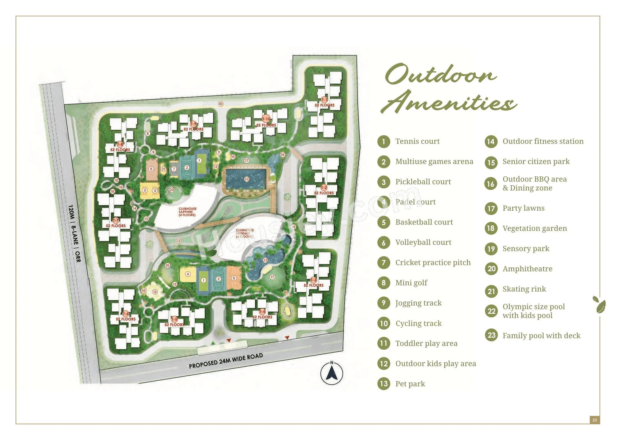 Prestige Golden Grove Master Plan