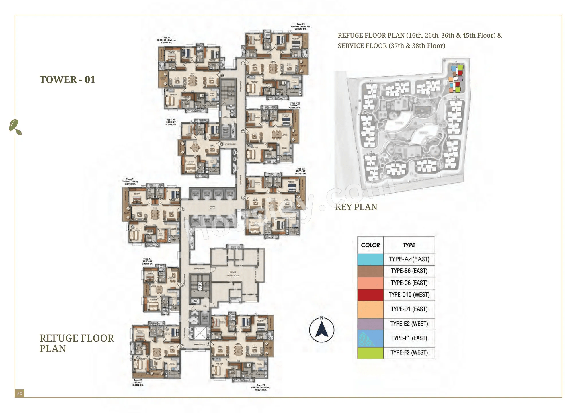 Prestige Golden Grove Floor plan 1
