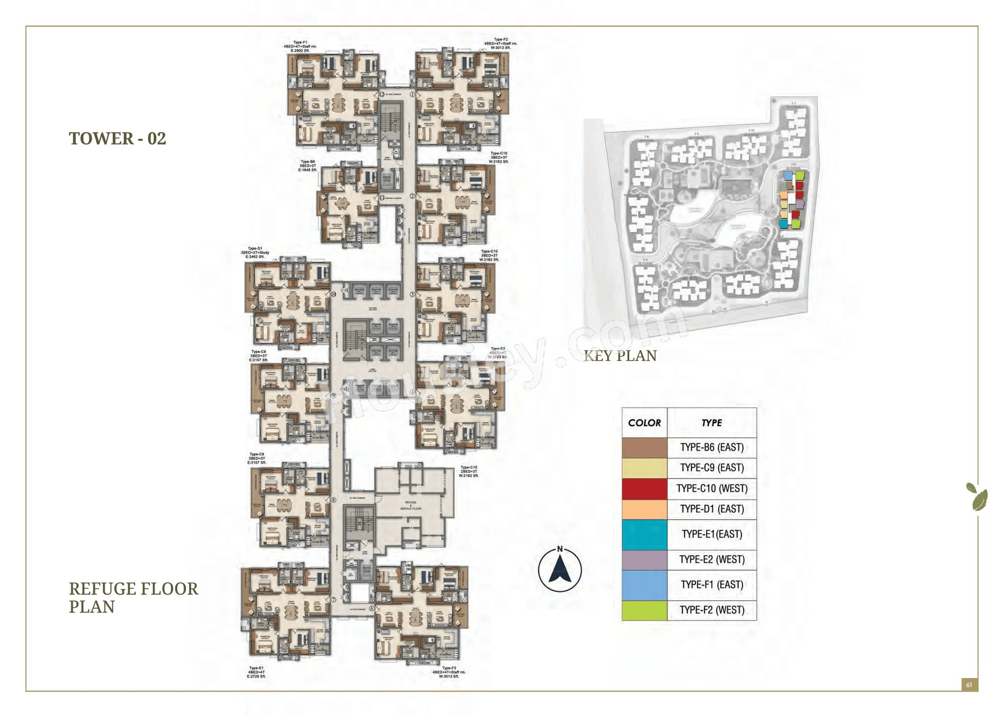 Prestige Golden Grove Floor plan 3