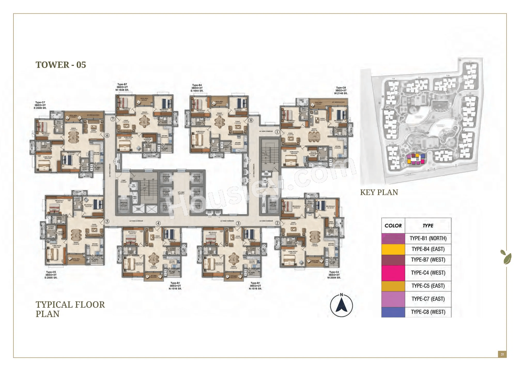 Prestige Golden Grove Floor plan 10