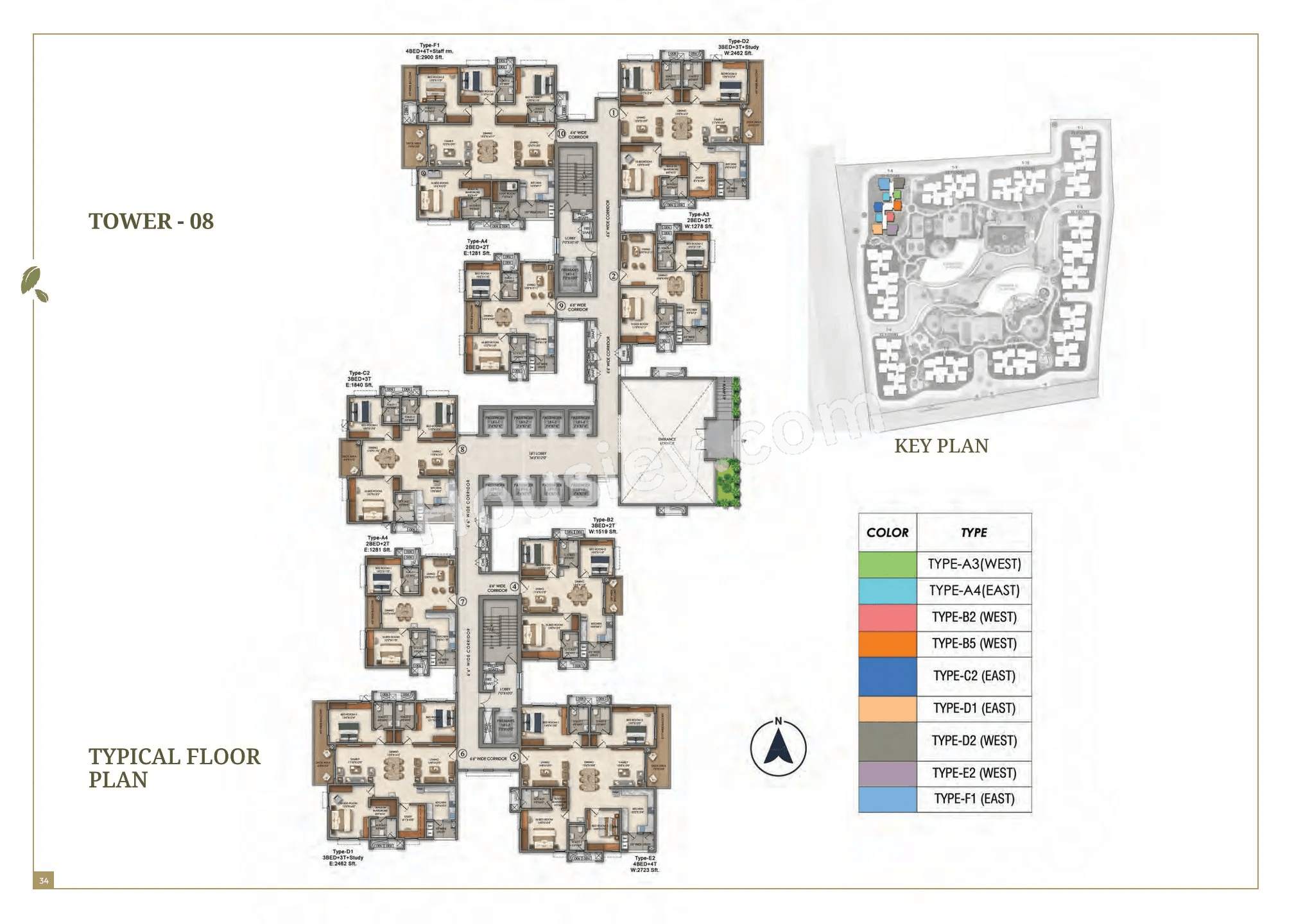 Prestige Golden Grove Floor plan 17