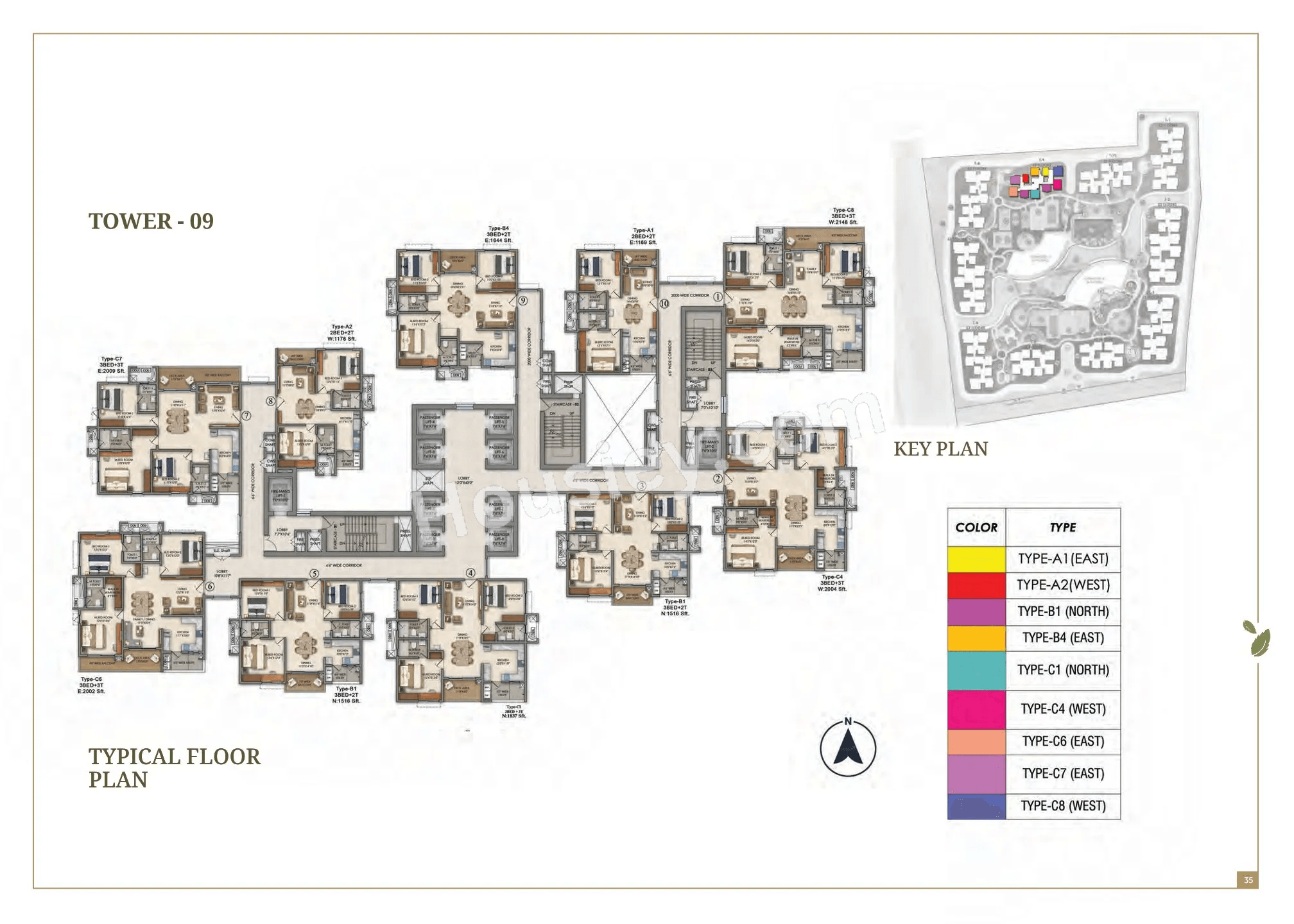 Prestige Golden Grove Floor plan 19