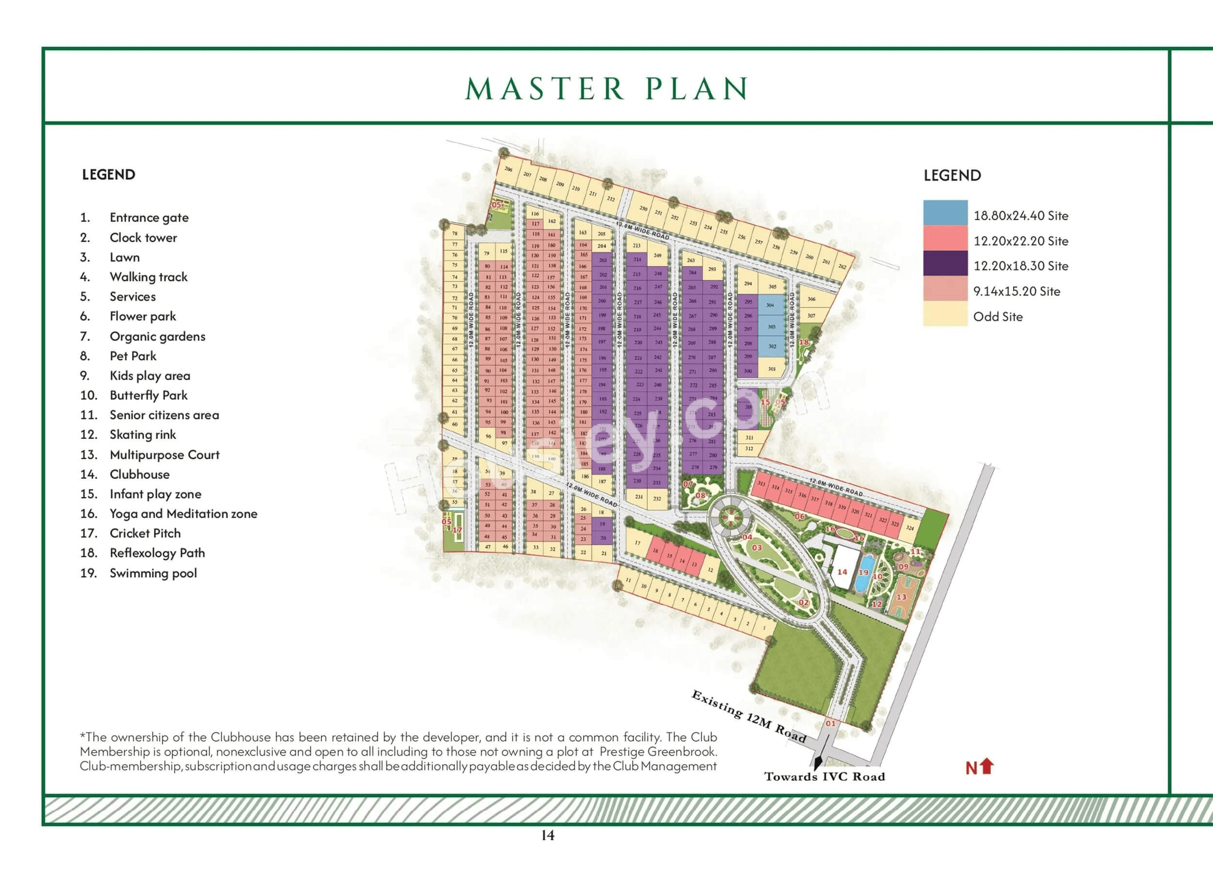 Prestige Greenbrook Floor Plan