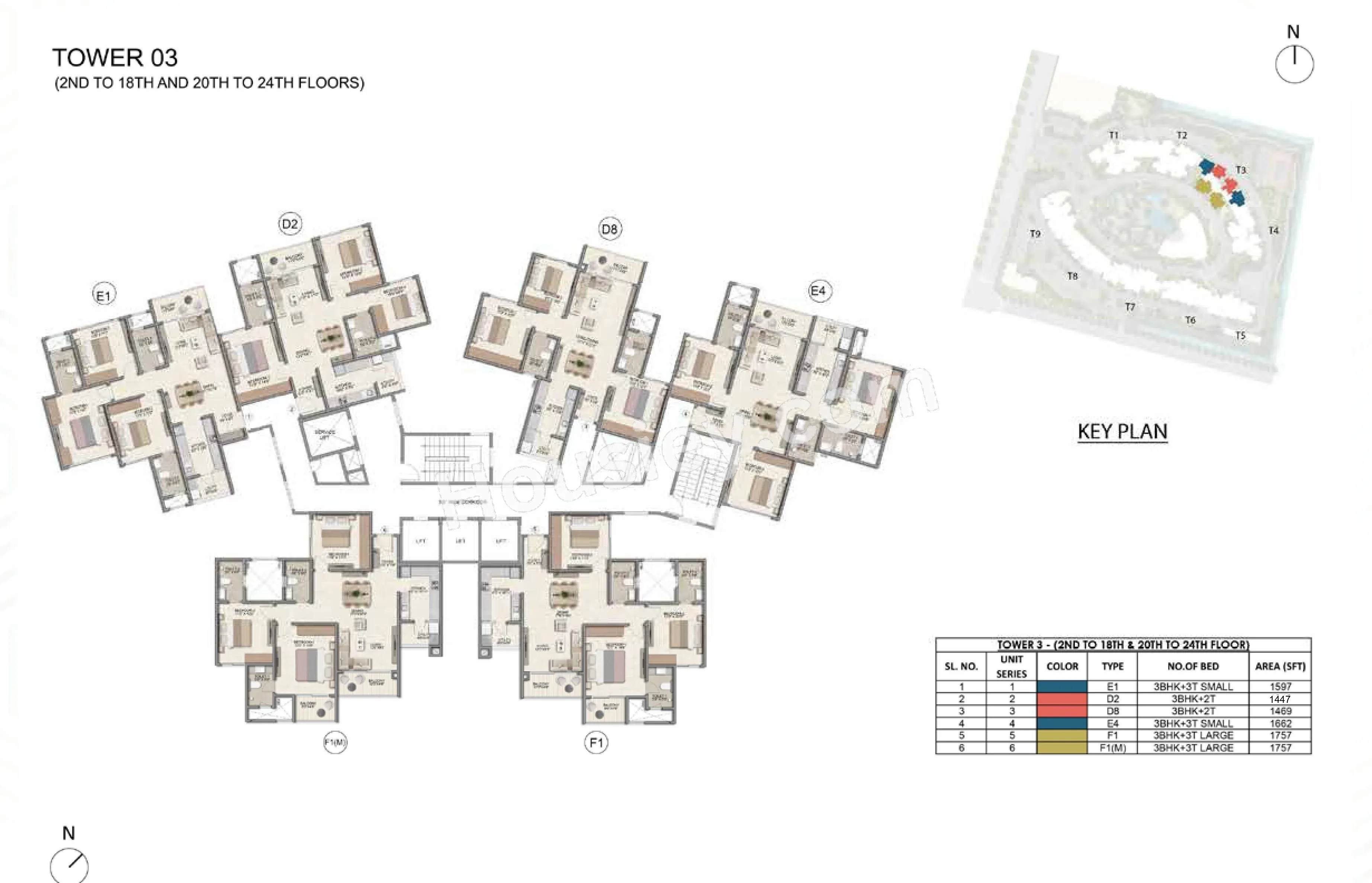 Prestige Parklane Floor plan 2