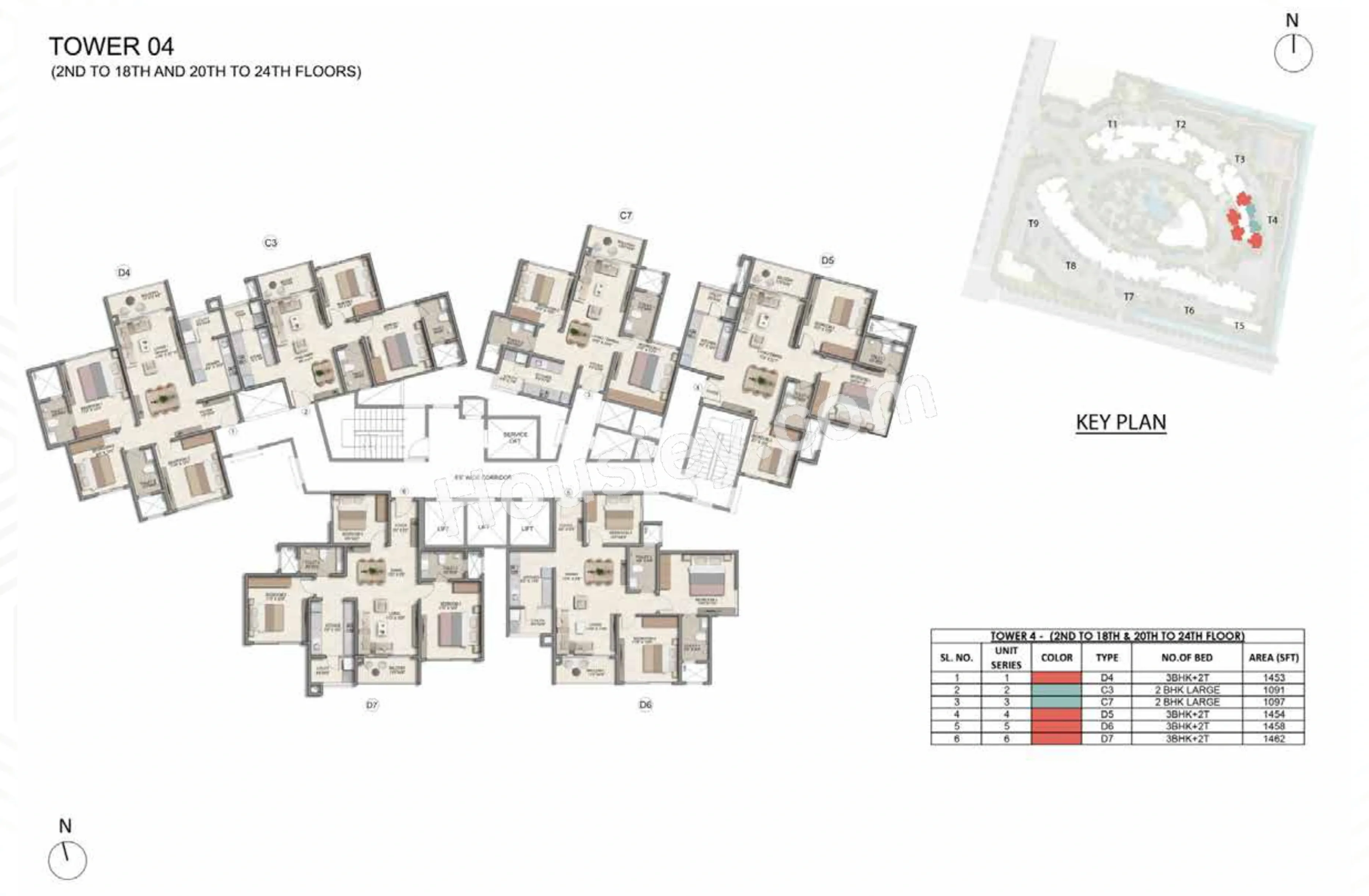 Prestige Parklane Floor plan 3
