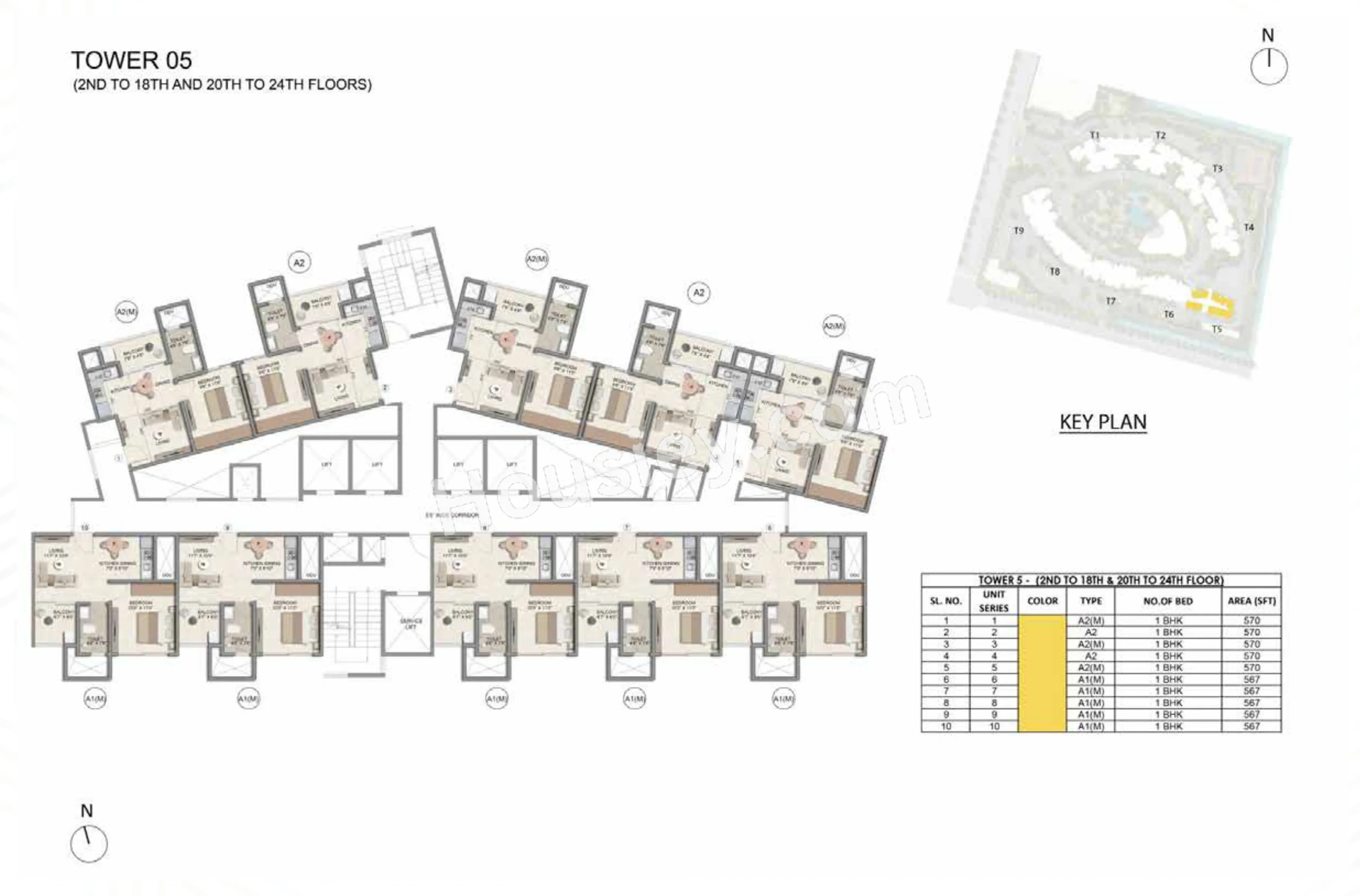 Prestige Parklane Floor plan 4