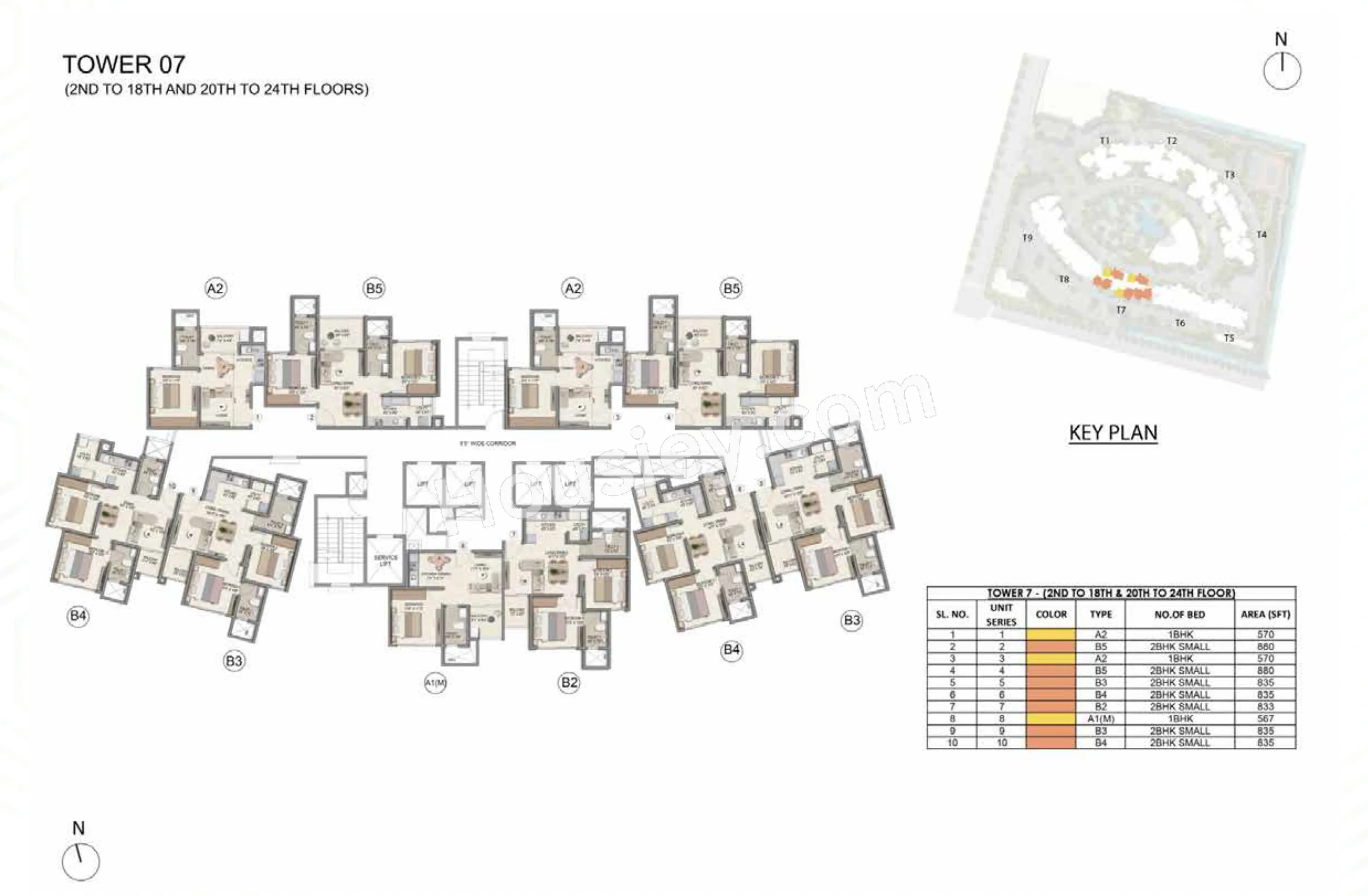 Prestige Parklane Floor plan 6