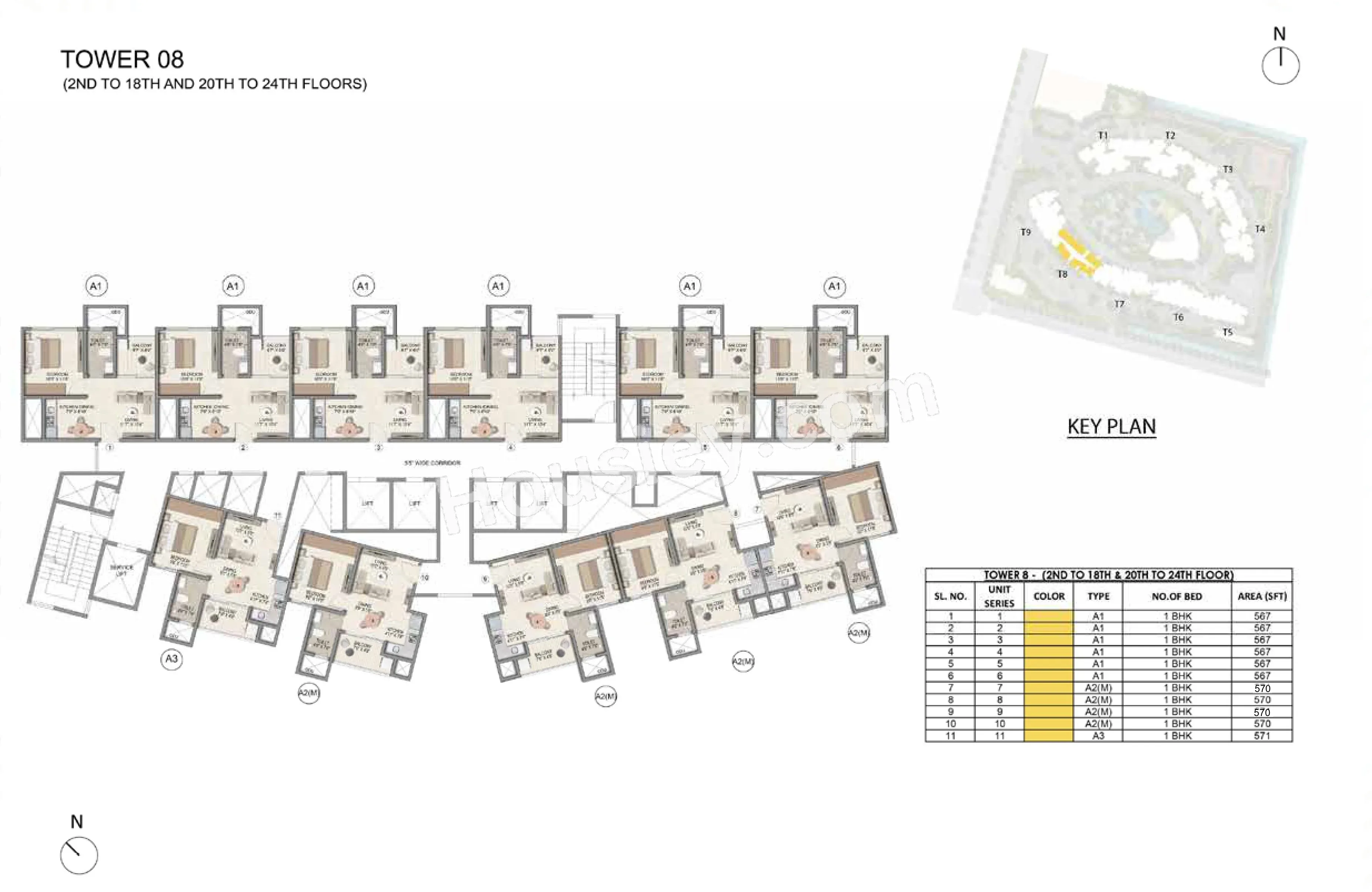 Prestige Parklane Floor plan 7