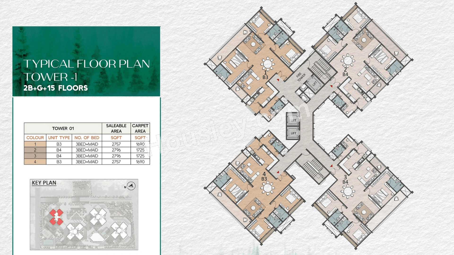 Prestige Pine Forest Floor plan 1