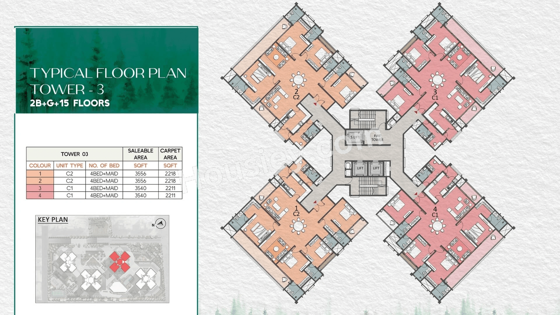 Prestige Pine Forest Floor plan 3