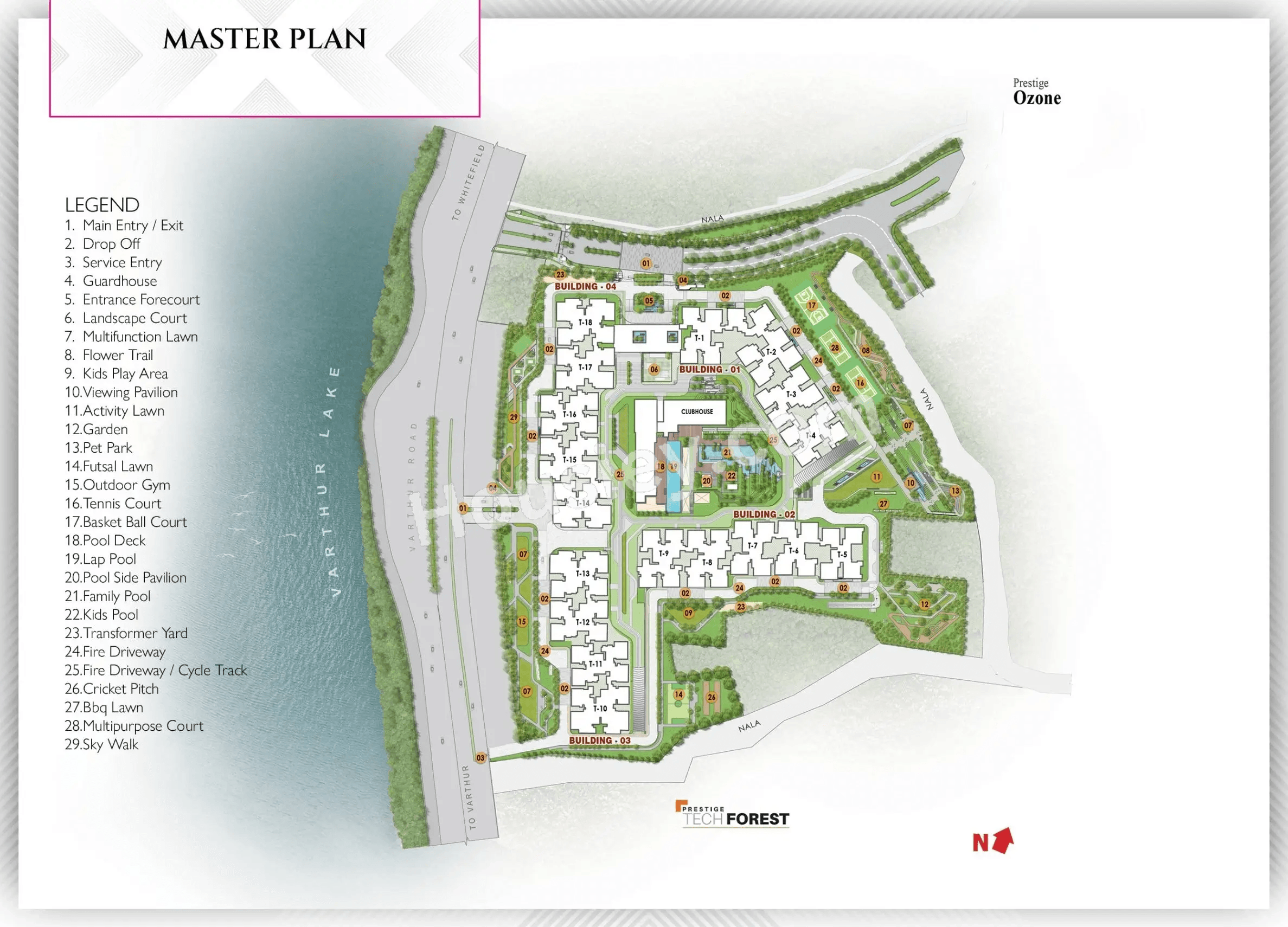 Prestige Raintree Park Floor plan 1
