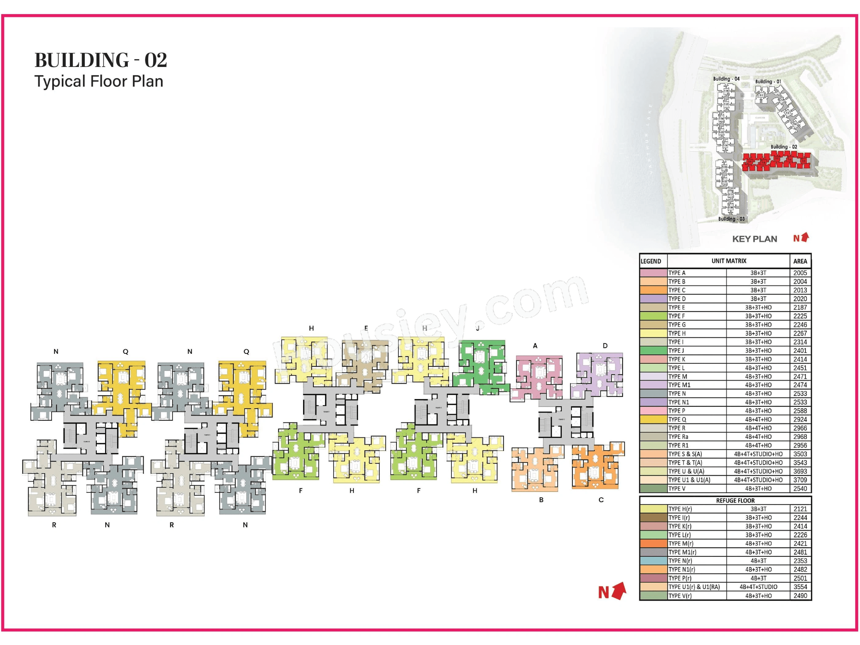 Prestige Raintree Park Floor plan 2