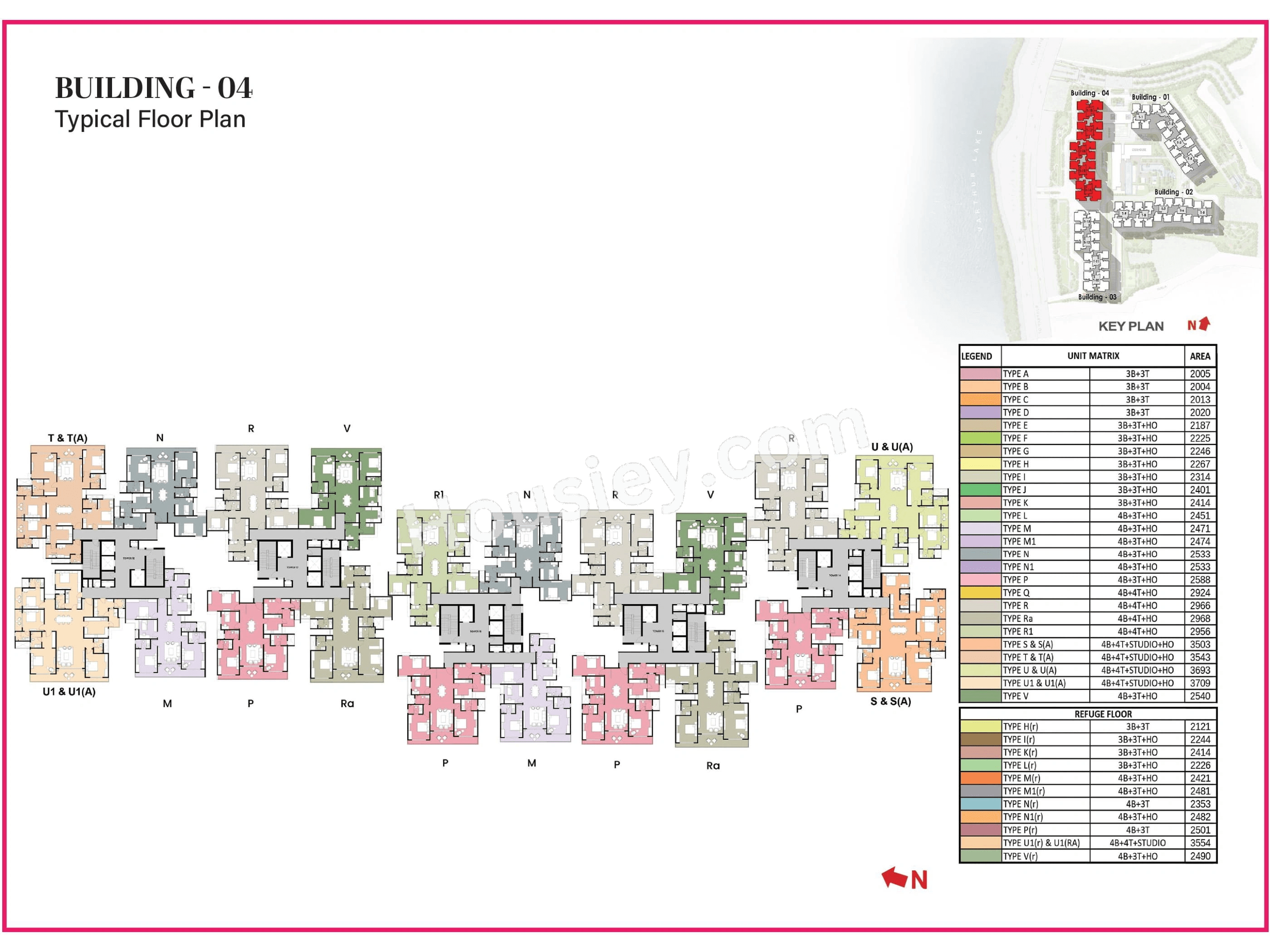 Prestige Raintree Park Floor plan 4